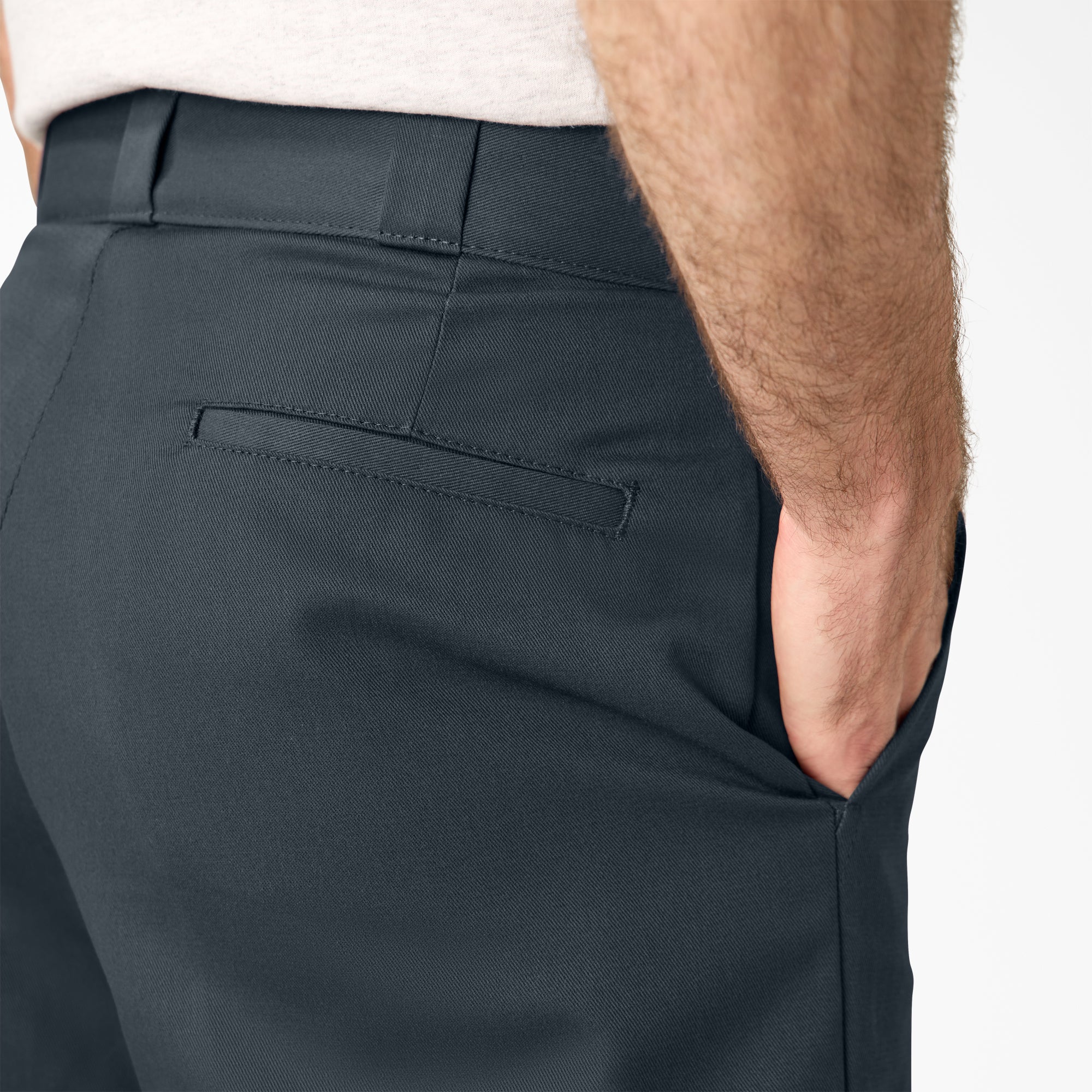 Loose Fit Flat Front Work Shorts, 13"