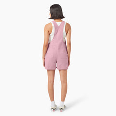 Women's Duck Canvas Bib Shortalls, 4"