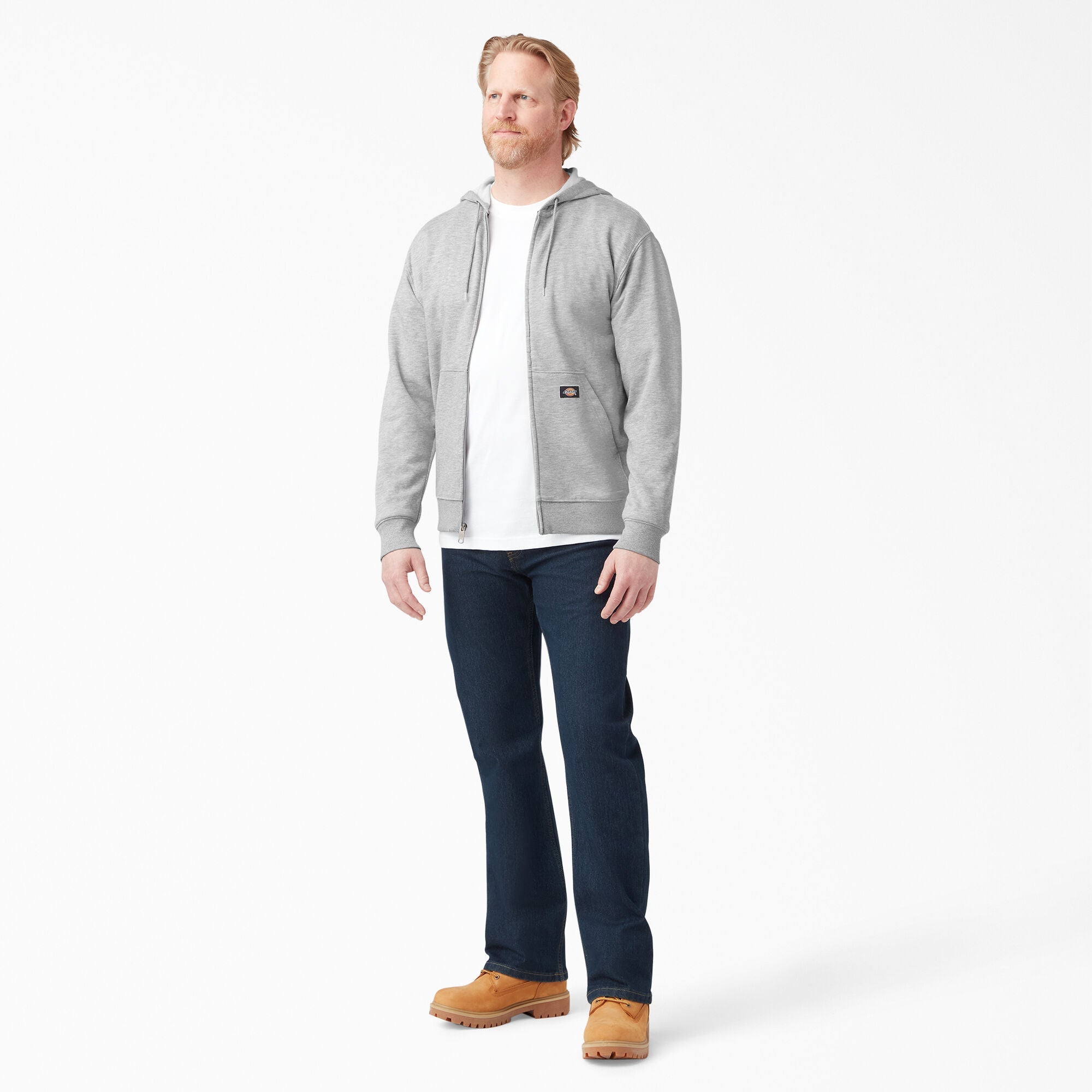 Midweight Fleece Zip Hoodie