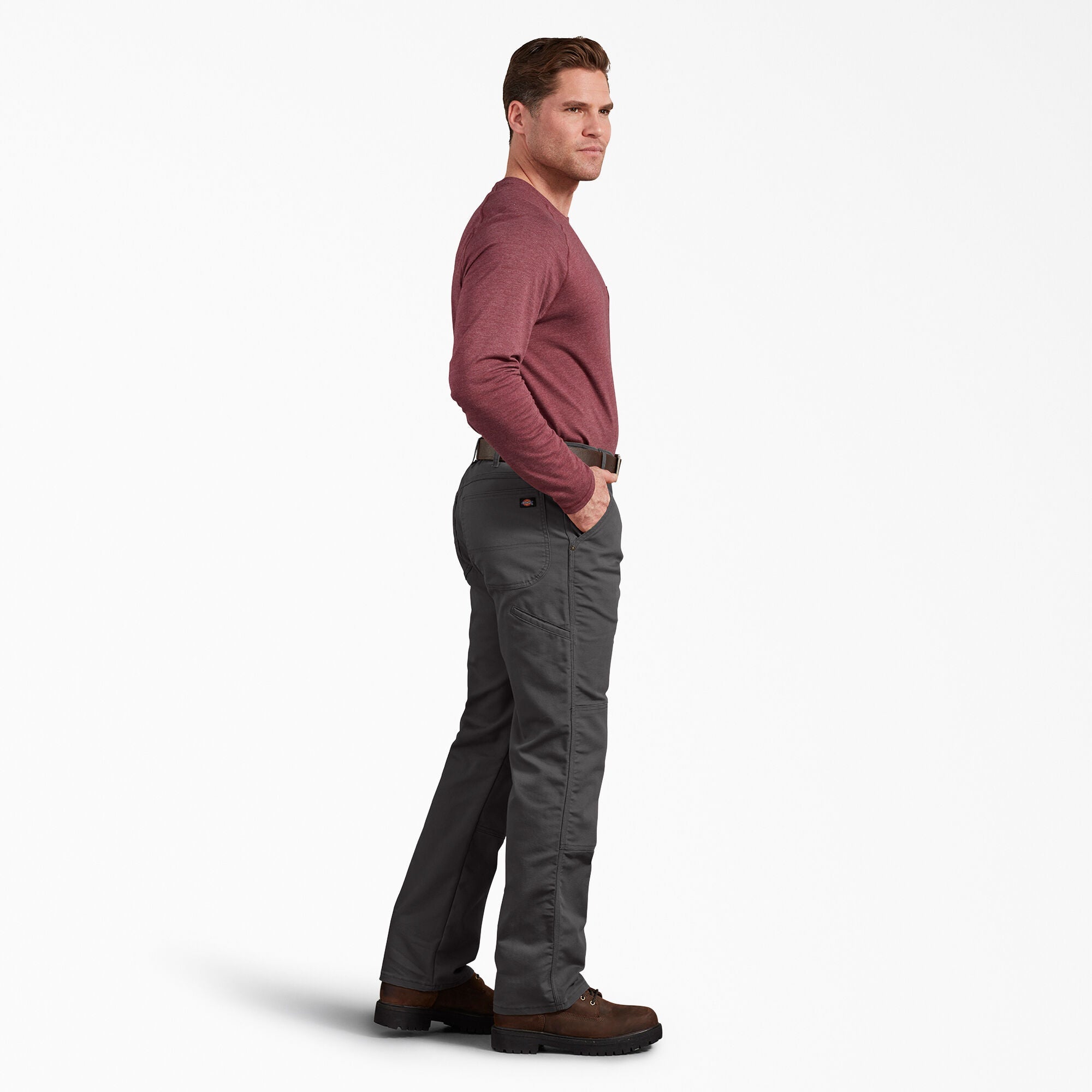 FLEX Regular Fit Duck Double Knee Pants