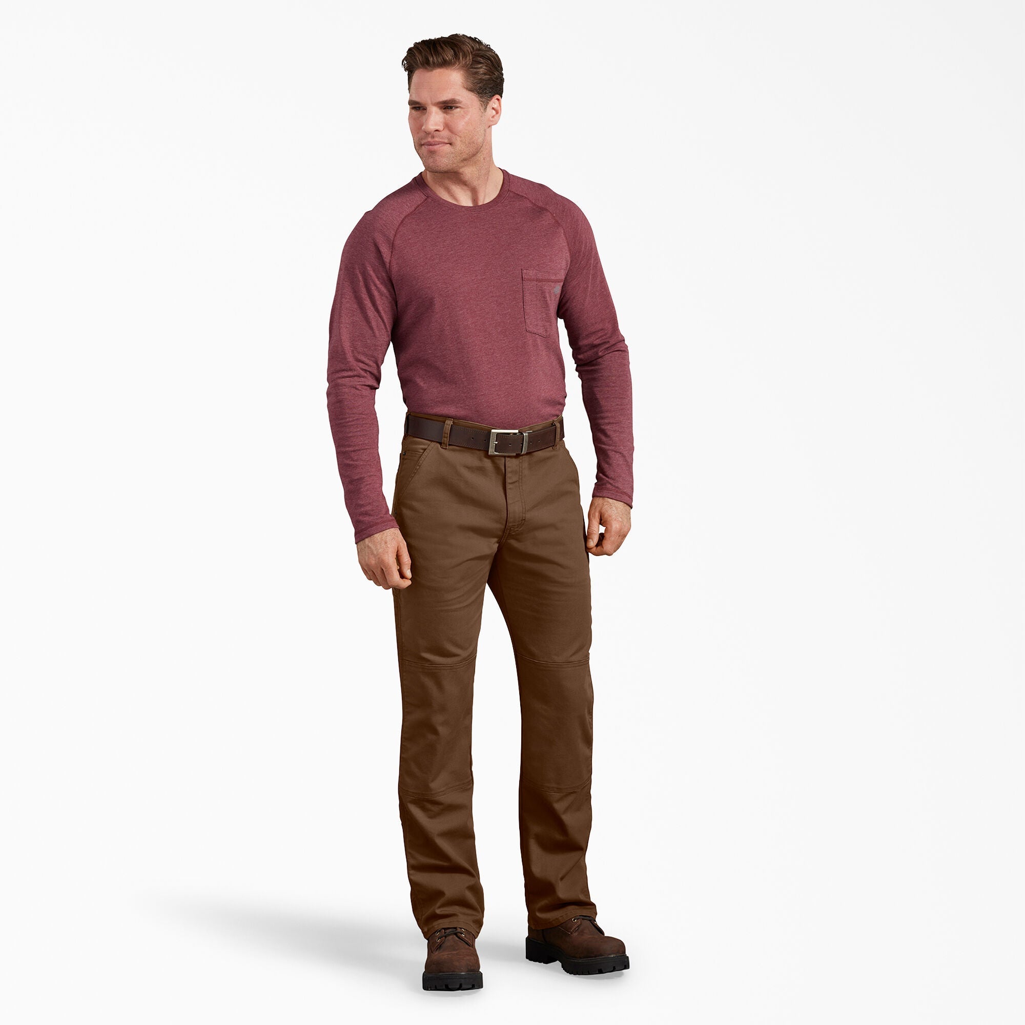 FLEX Regular Fit Duck Double Knee Pants