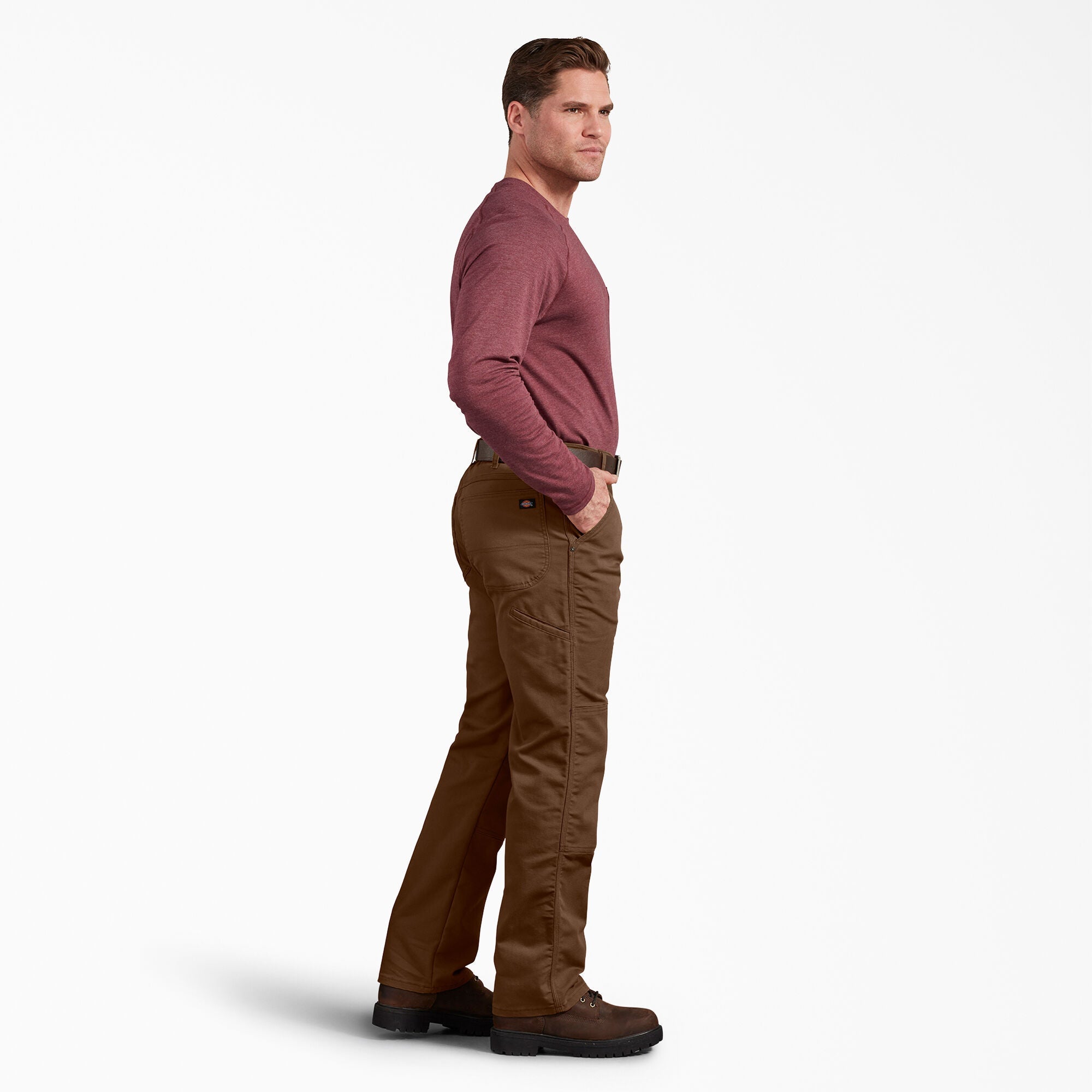 FLEX Regular Fit Duck Double Knee Pants