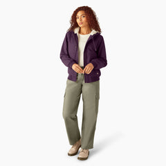 Women's Fleece Lined Duck Canvas Jacket