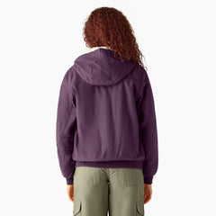 Women's Fleece Lined Duck Canvas Jacket