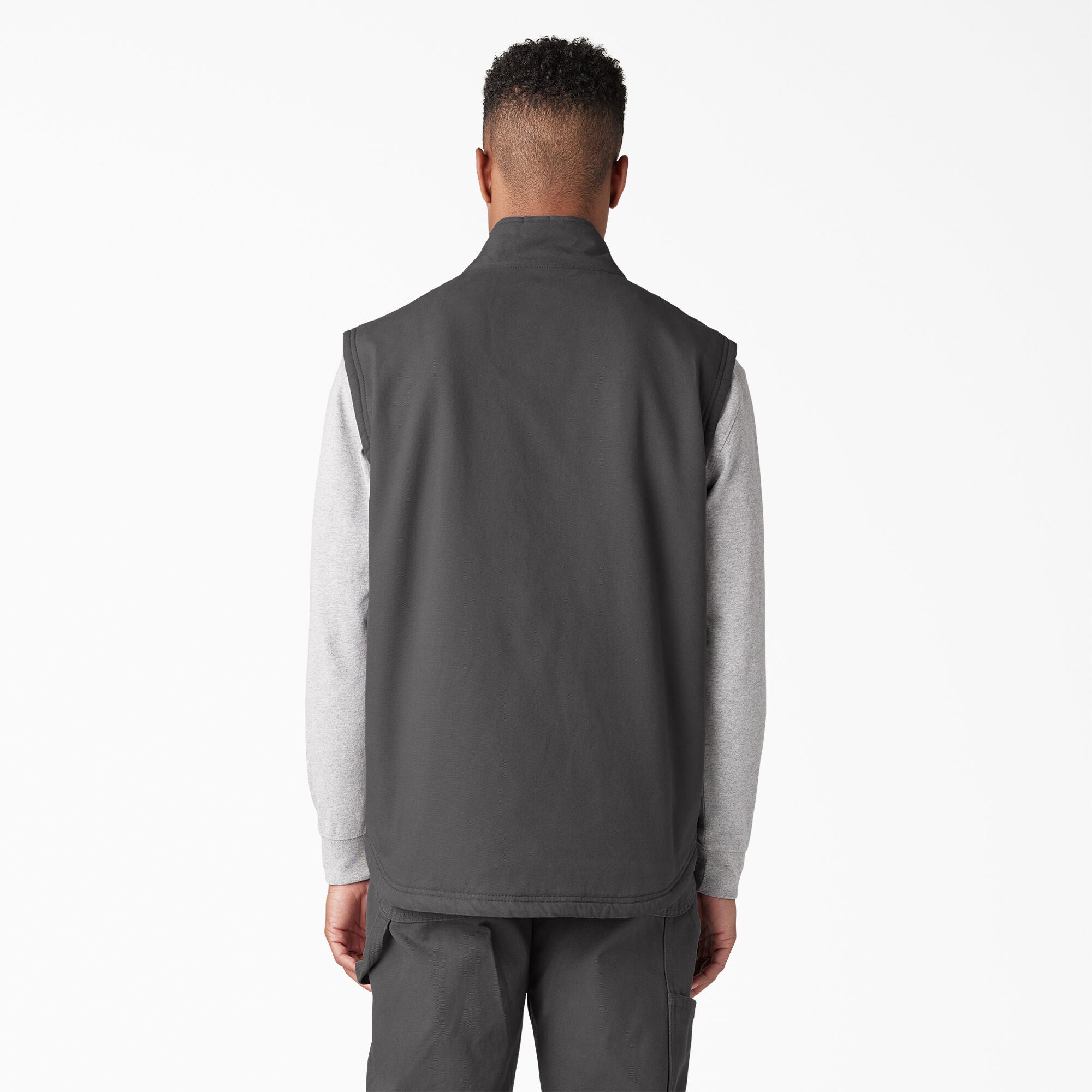 Duck Canvas High Pile Fleece Lined Vest