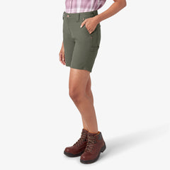 Women's Duck Carpenter Shorts, 7"