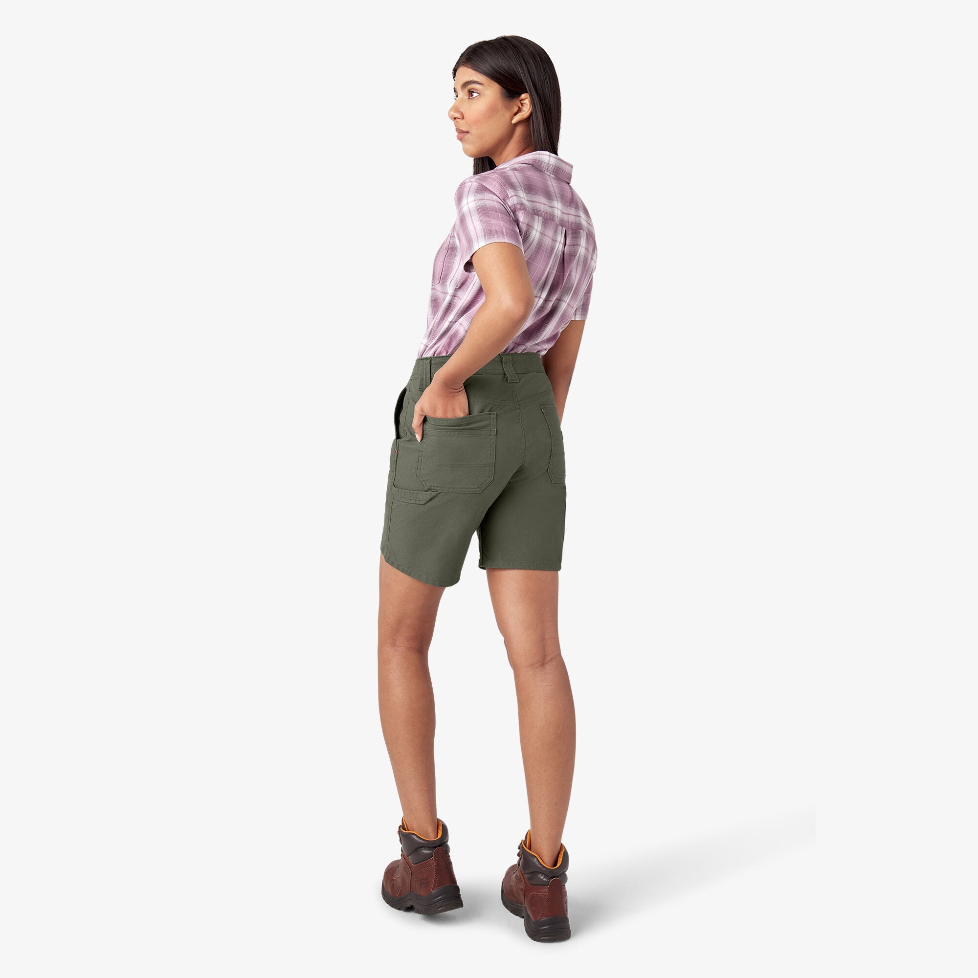 Women's Duck Carpenter Shorts, 7"