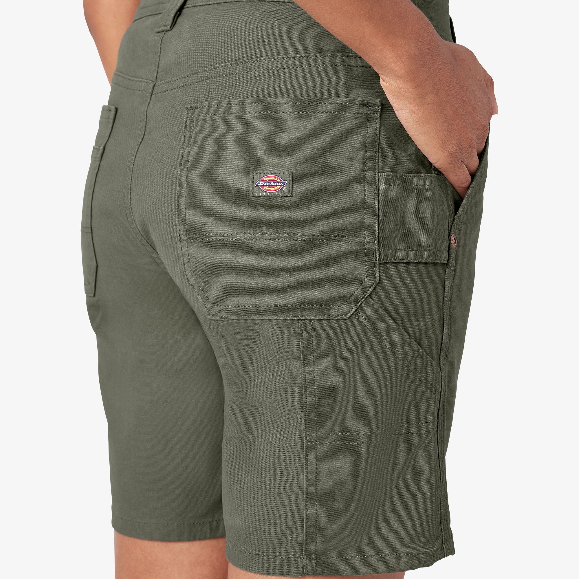 Women's Duck Carpenter Shorts, 7"