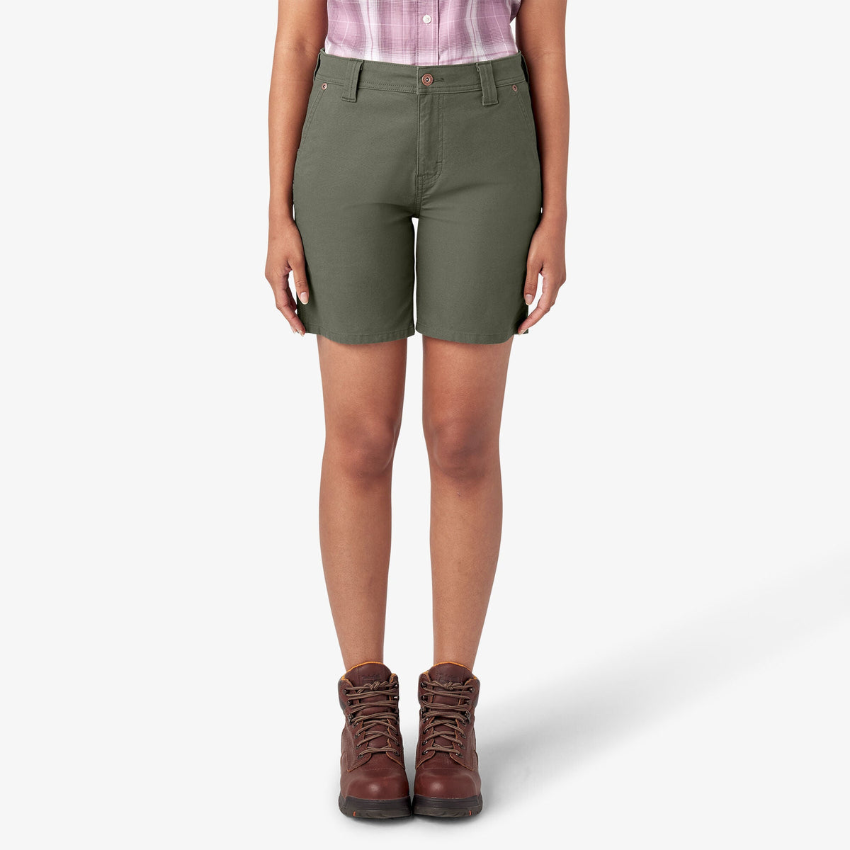 Women's Duck Carpenter Shorts, 7"