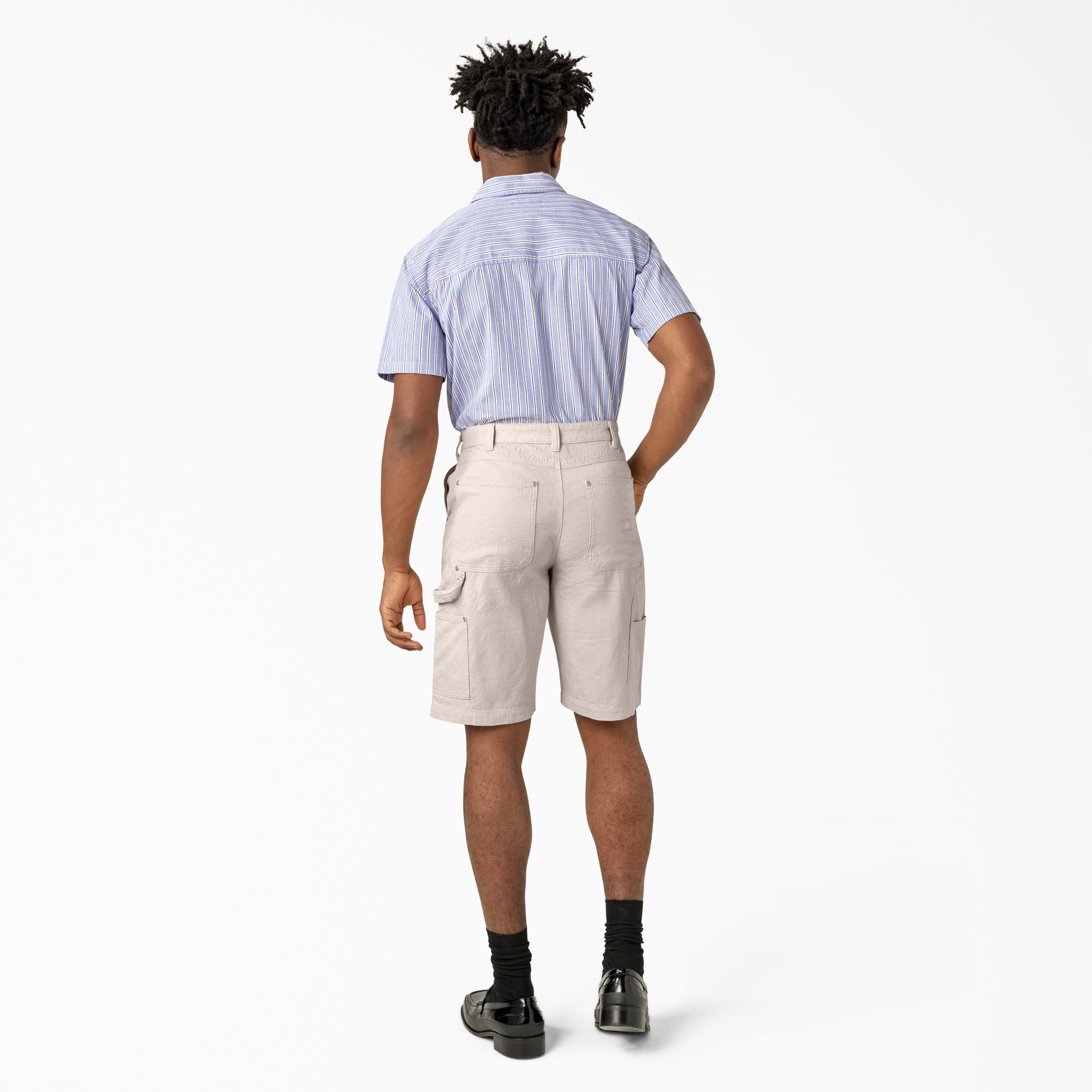 Tonal Jacquard Painter's Shorts, 11"