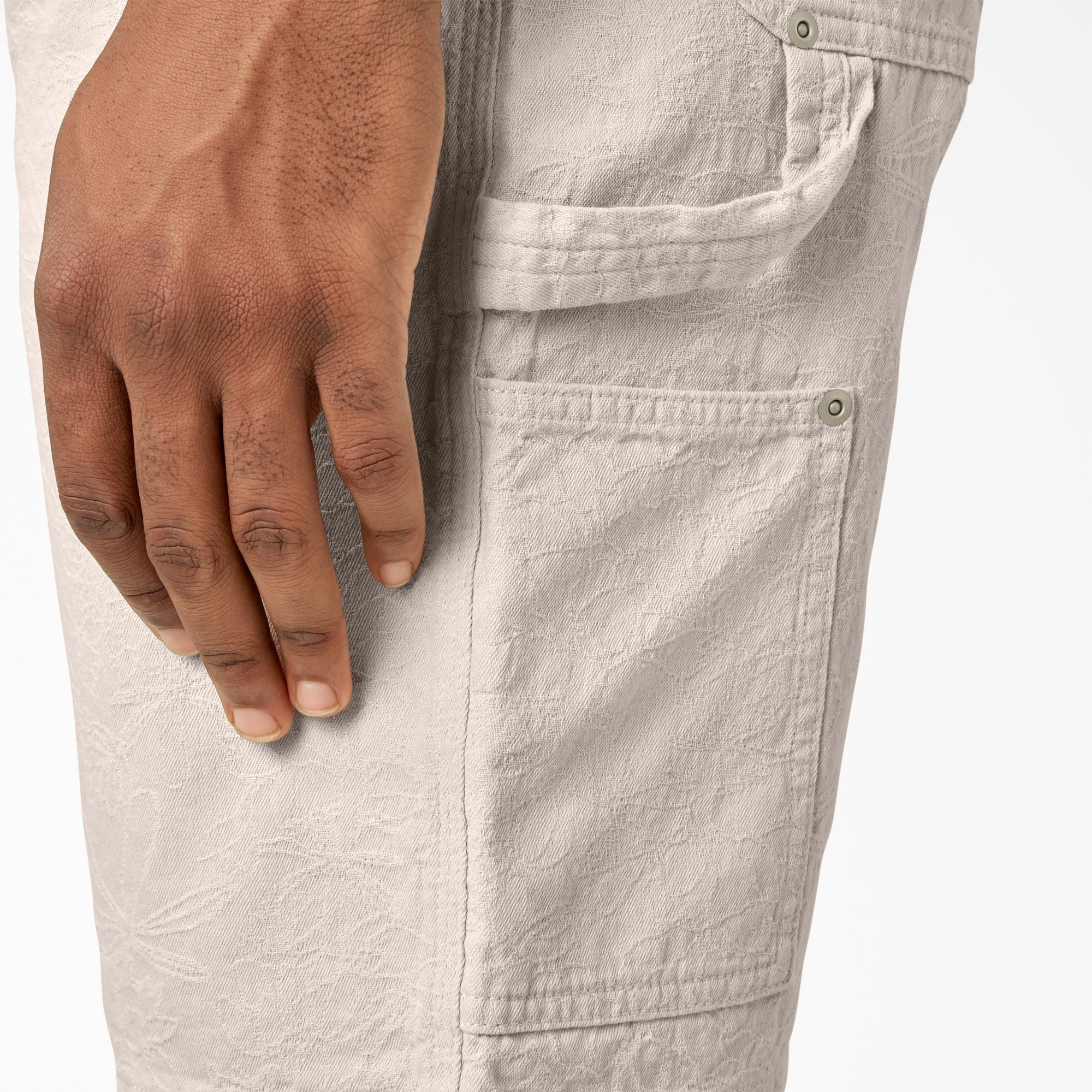 Tonal Jacquard Painter's Shorts, 11"