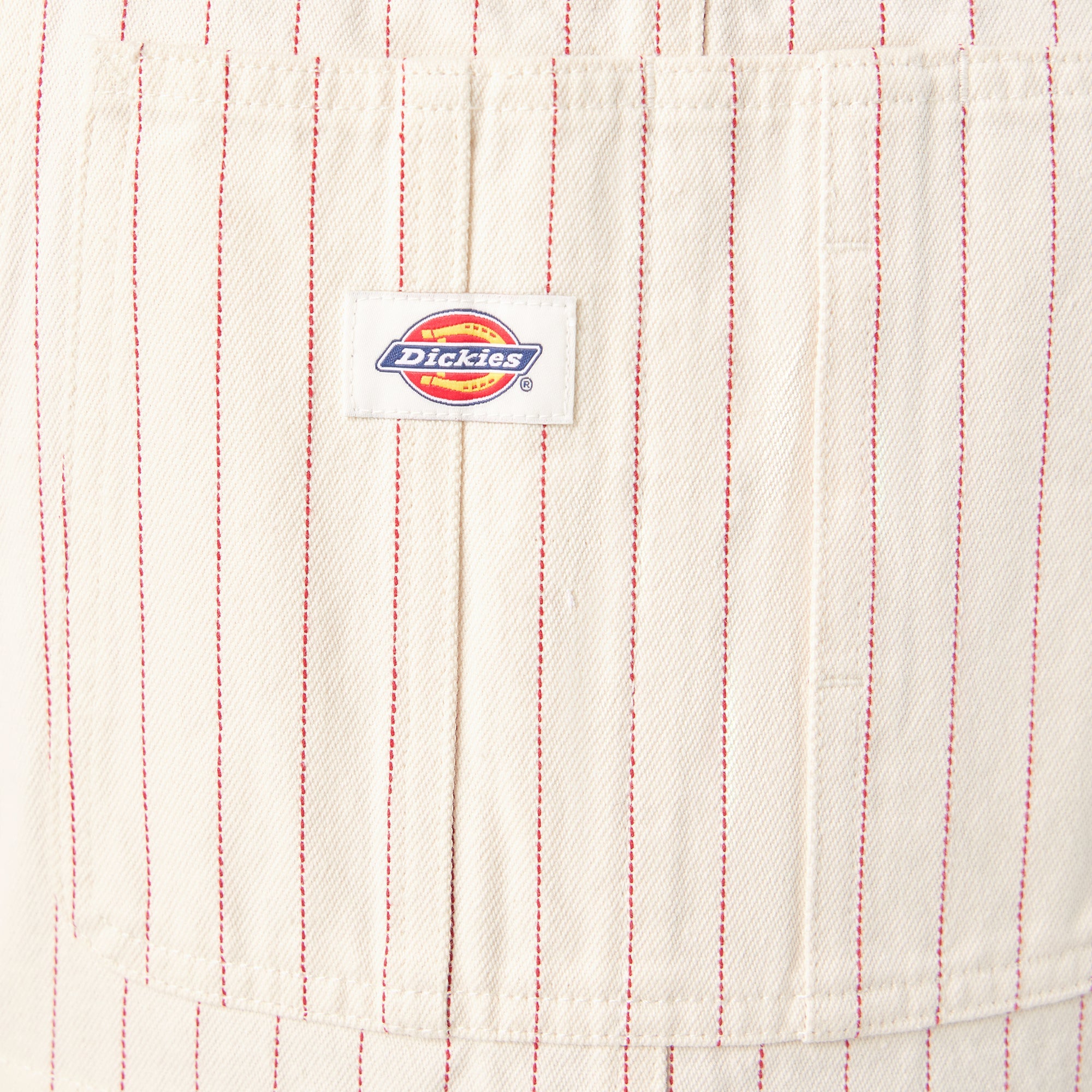 Women's Pinstripe Service Bib Overalls