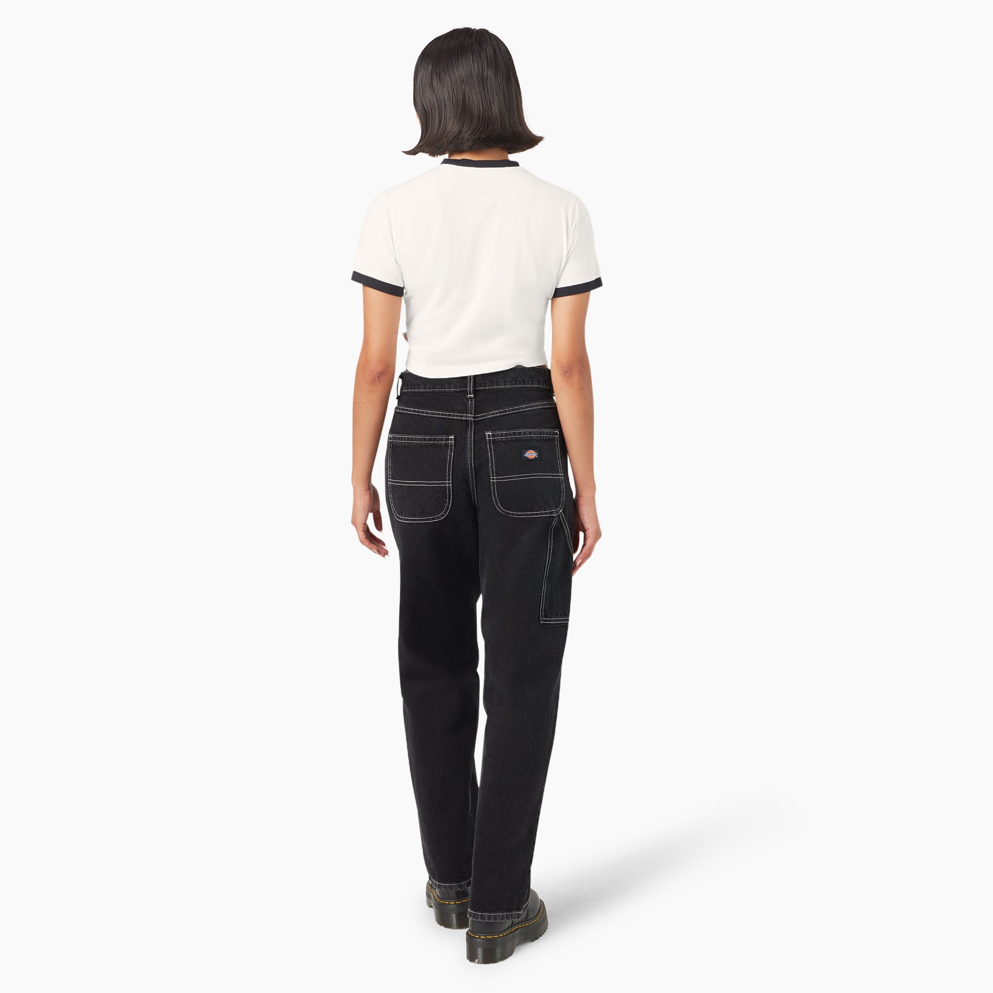Women's Lewistown Cropped Ringer T-Shirt