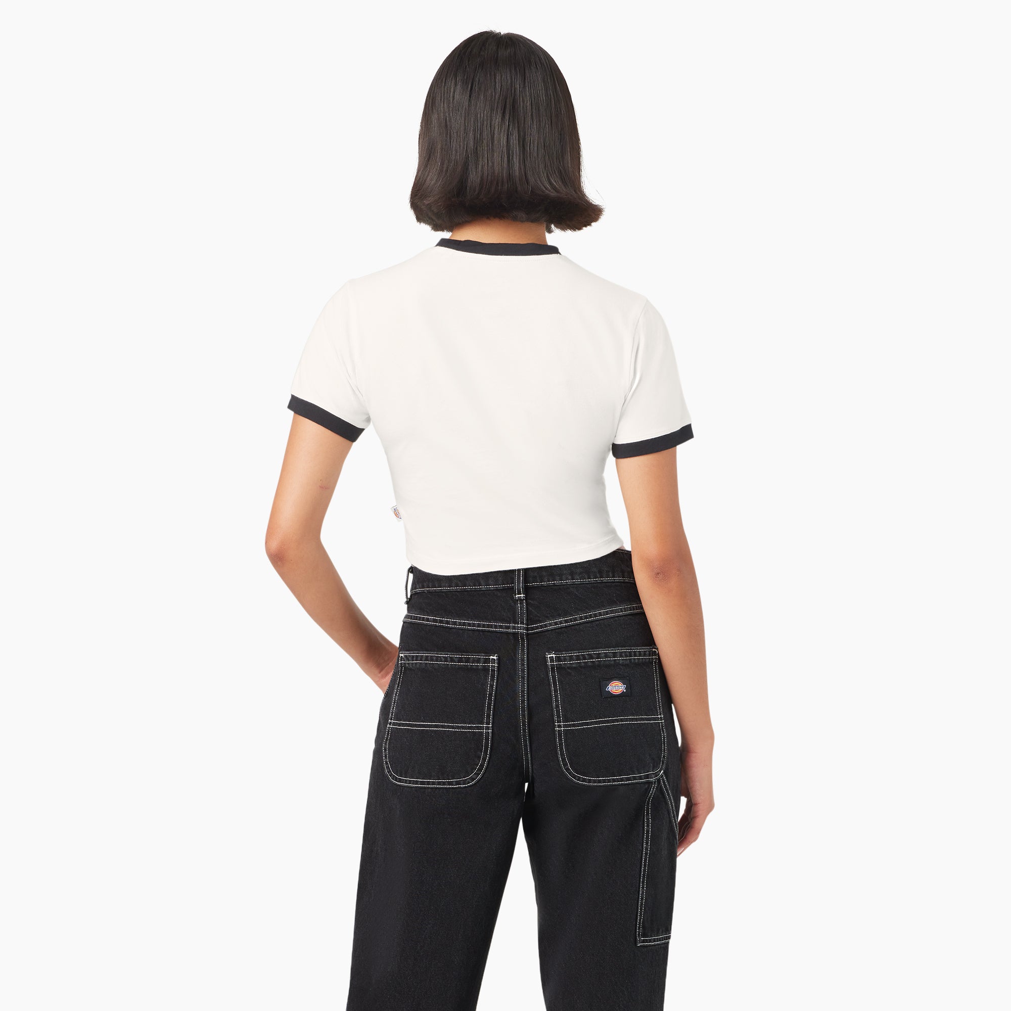 Women's Lewistown Cropped Ringer T-Shirt