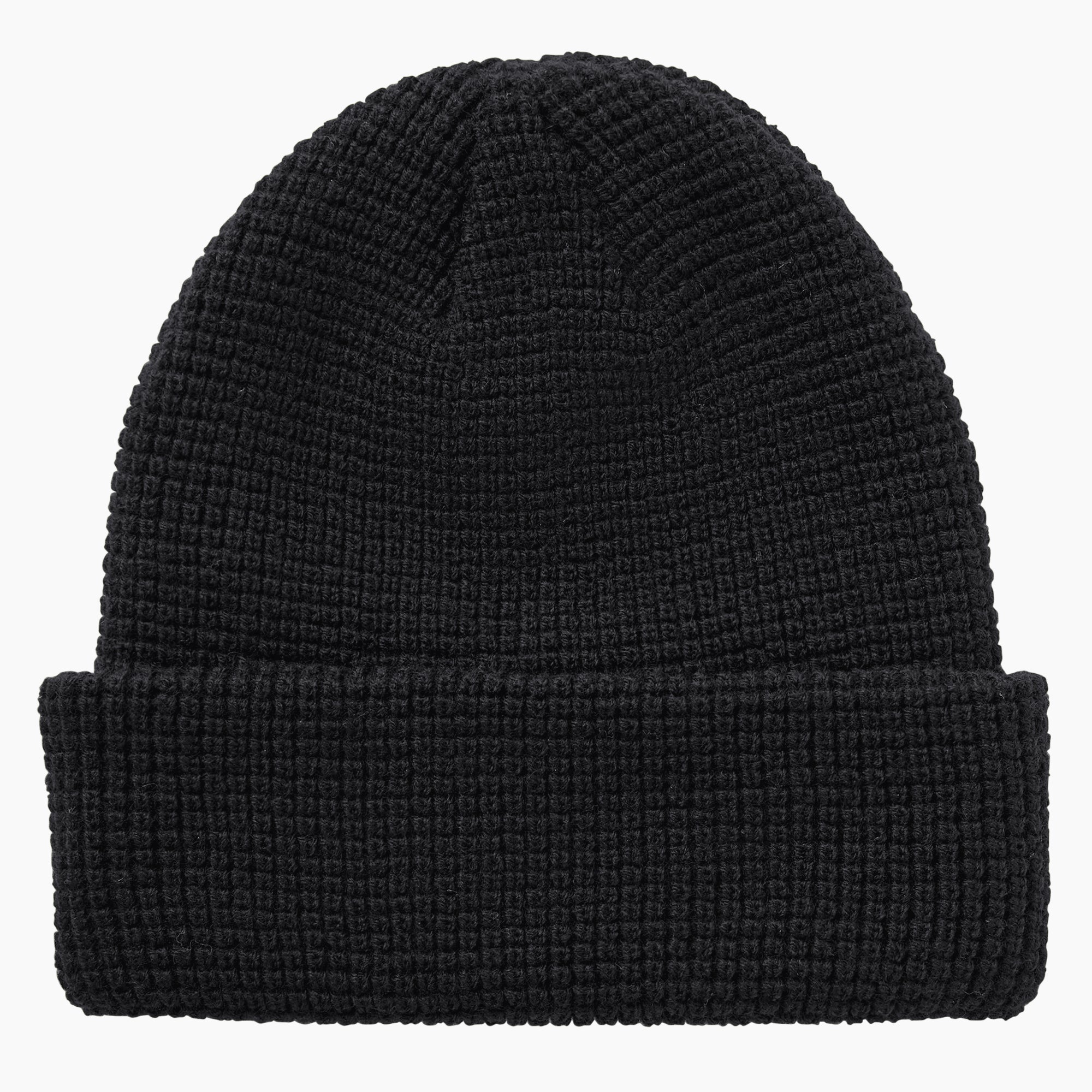Waffle Knit Cuff Beanie