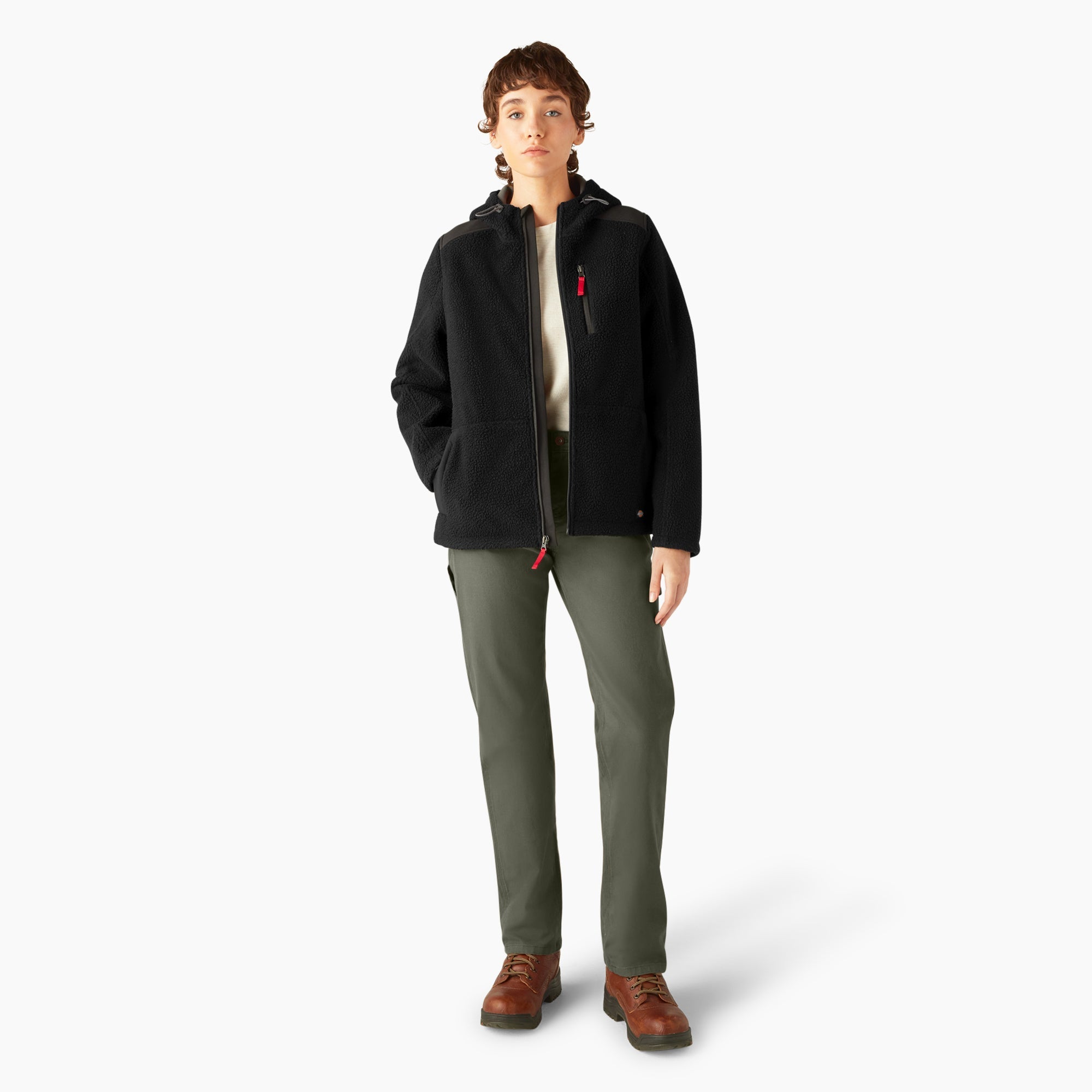 Women's High Pile Fleece Jacket