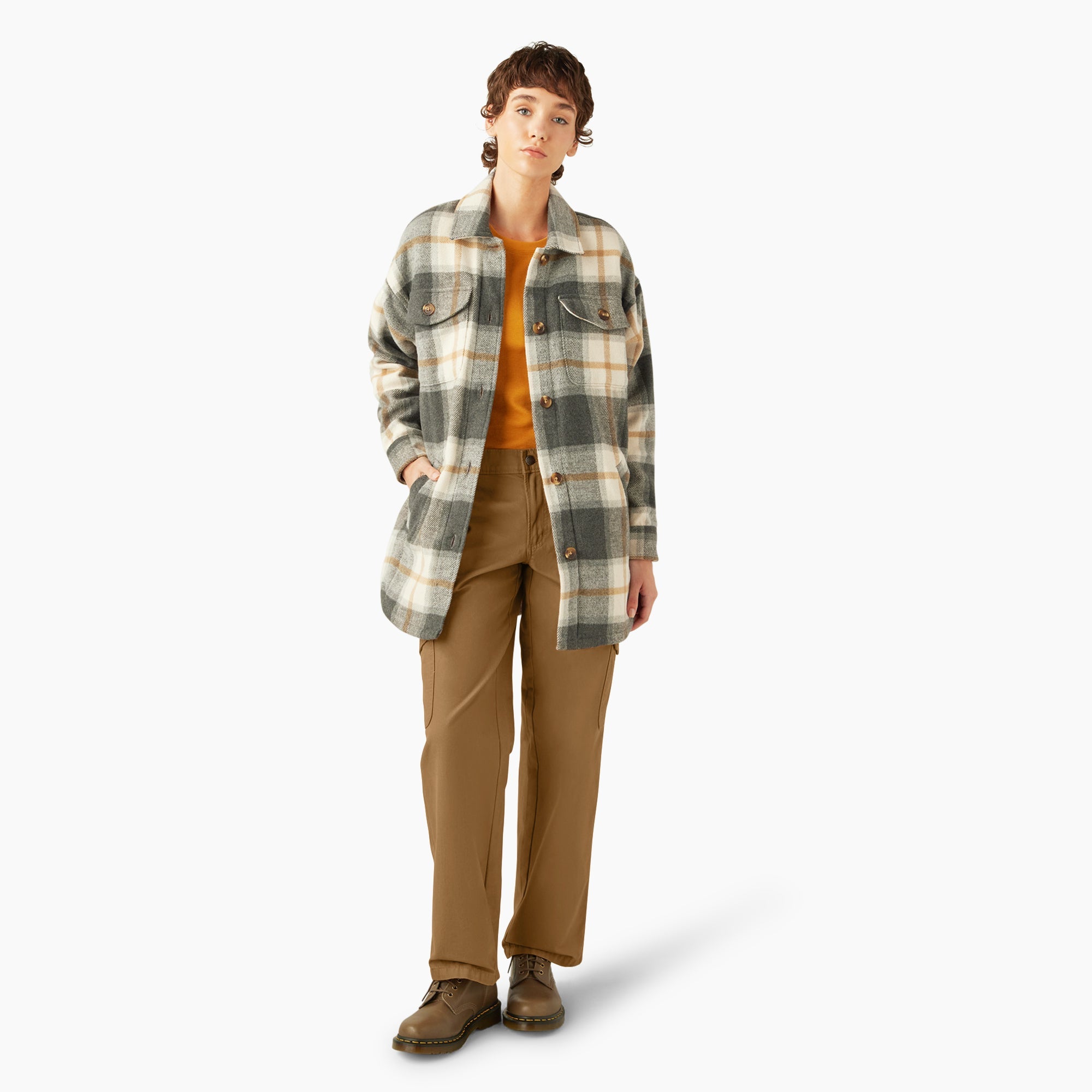 Women's Oversized Shirt Jacket