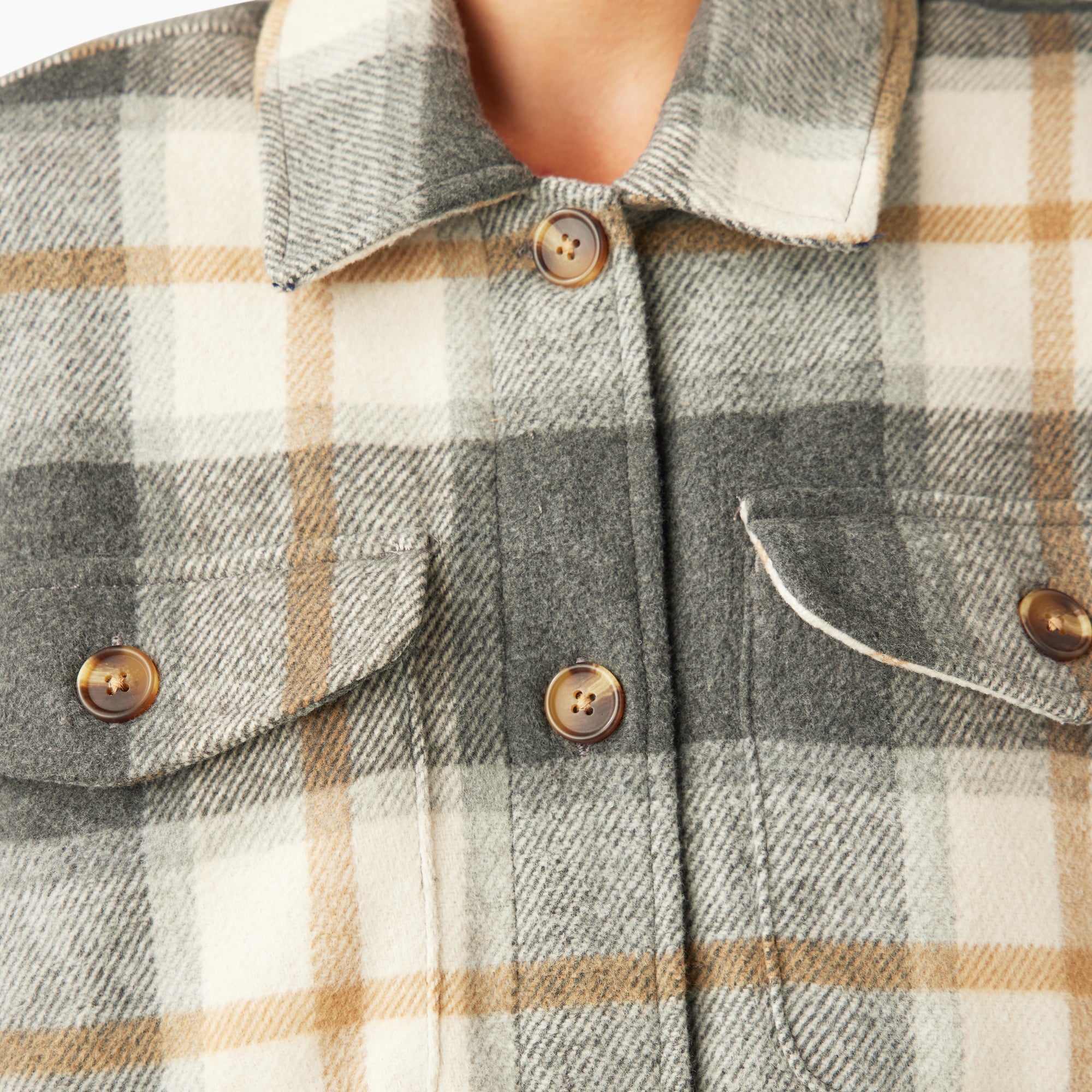 Women's Oversized Shirt Jacket