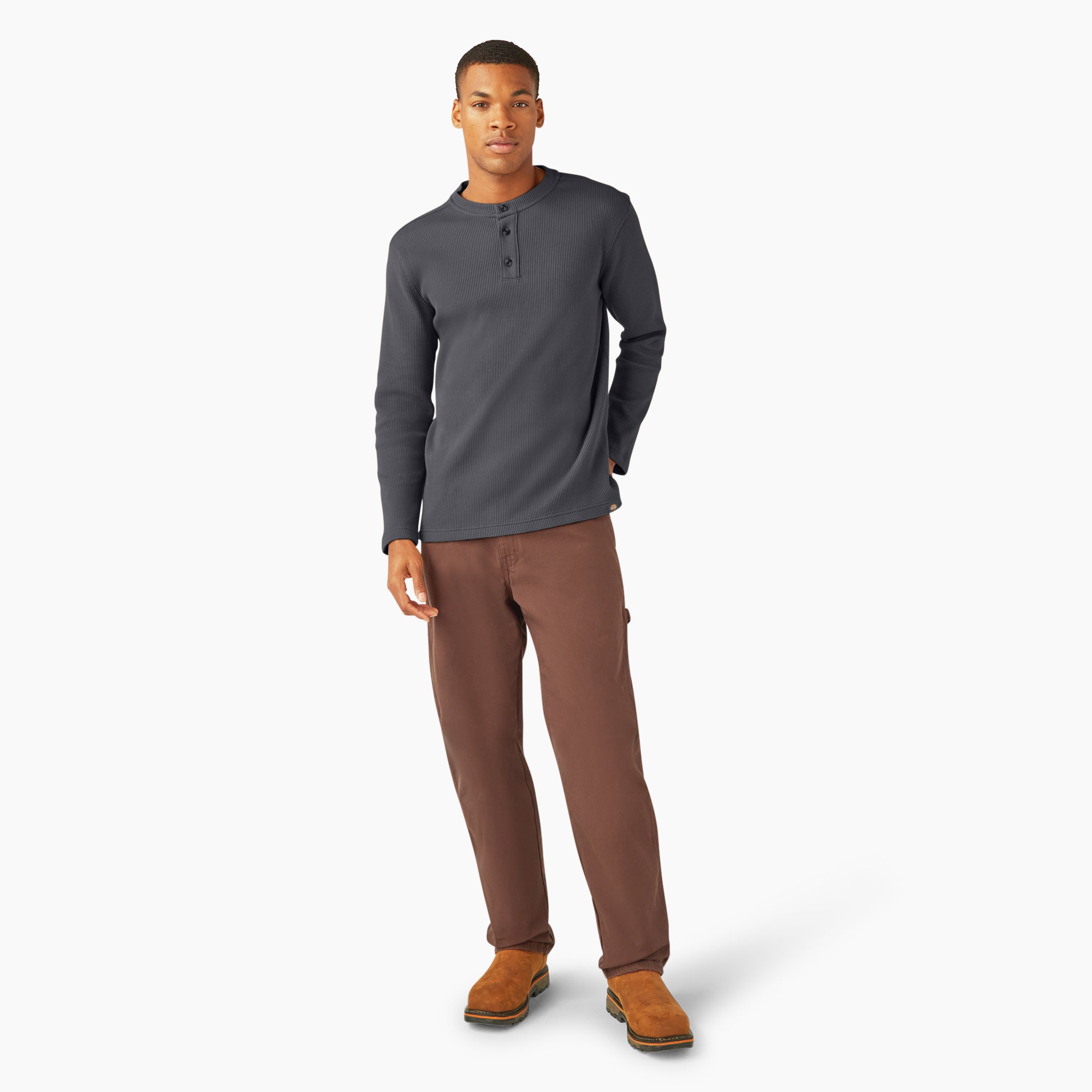 Henley Thermal Shirt
