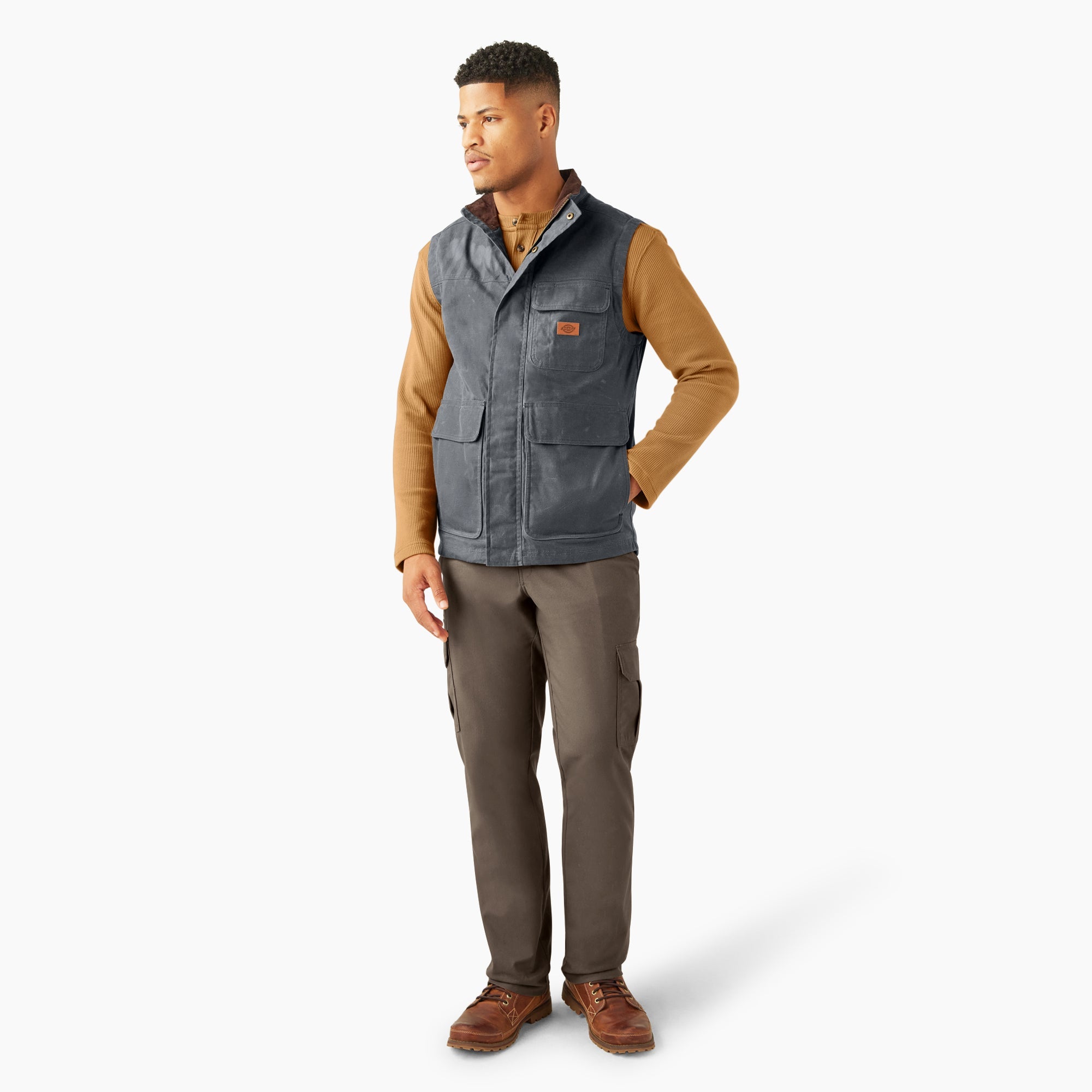 Fully Waxed Canvas Vest