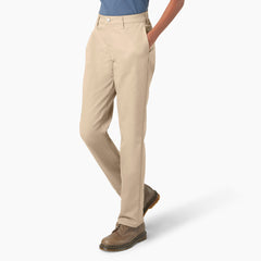 Women's Super Flex Straight Leg Work Pants