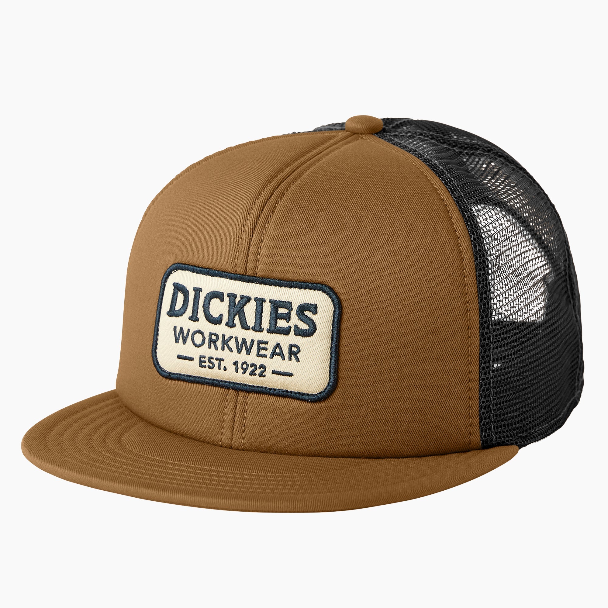 Flat Bill Trucker Hat