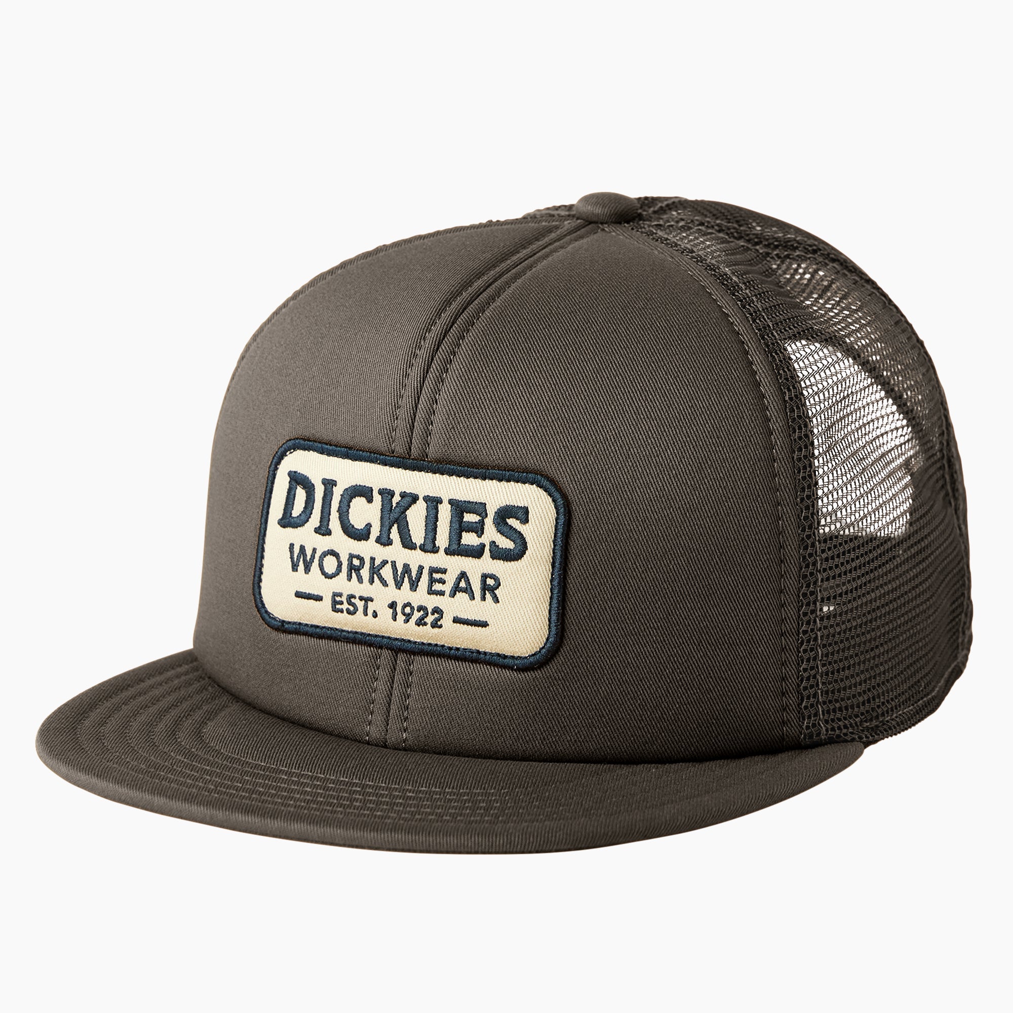 Flat Bill Trucker Hat