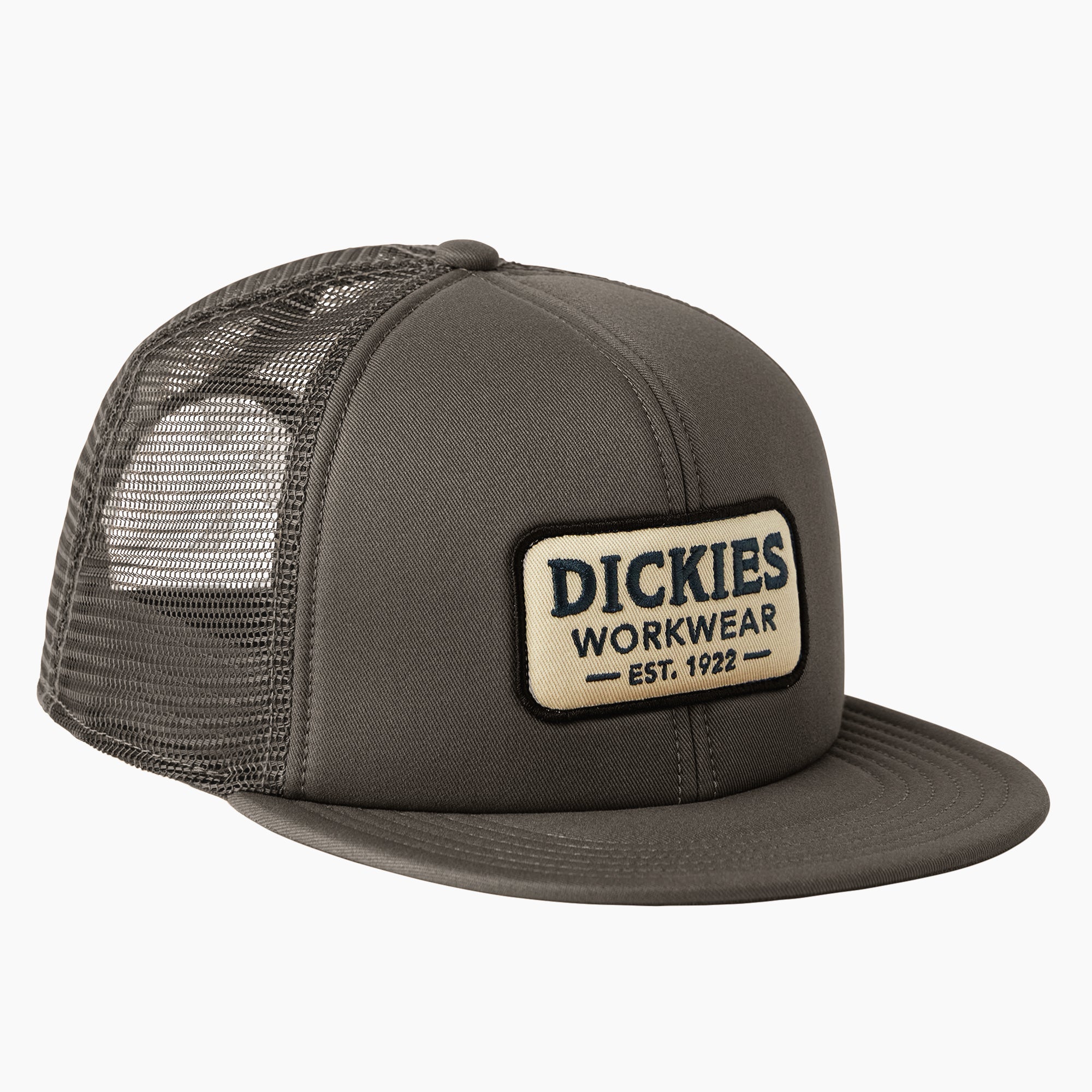 Flat Bill Trucker Hat