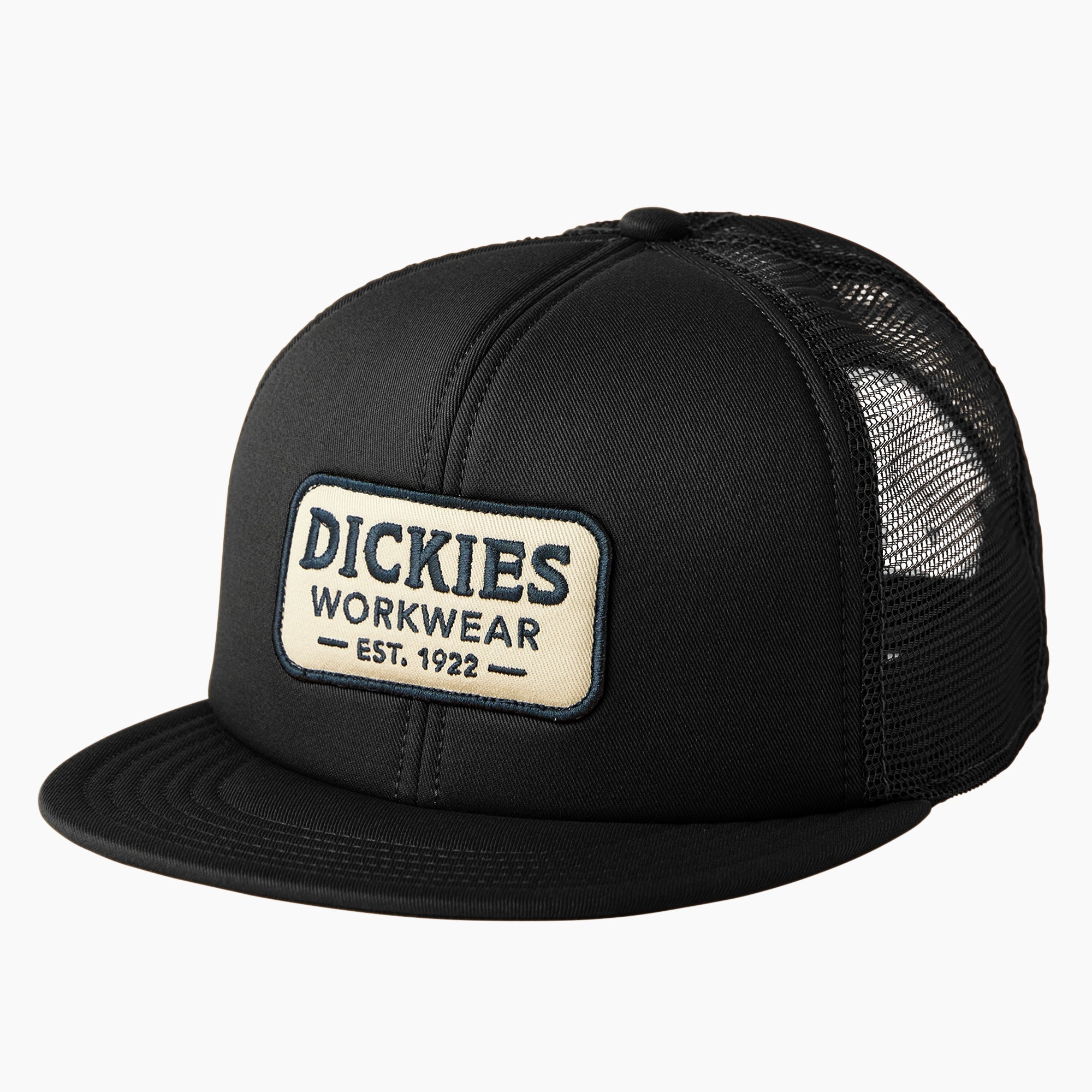 Flat Bill Trucker Hat
