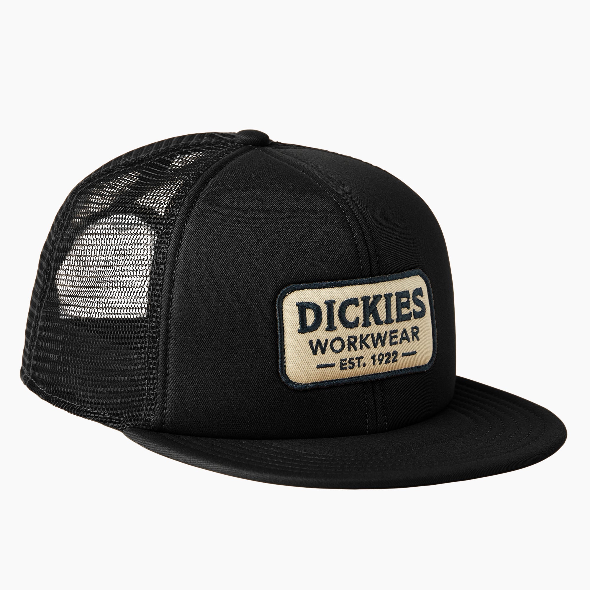 Flat Bill Trucker Hat