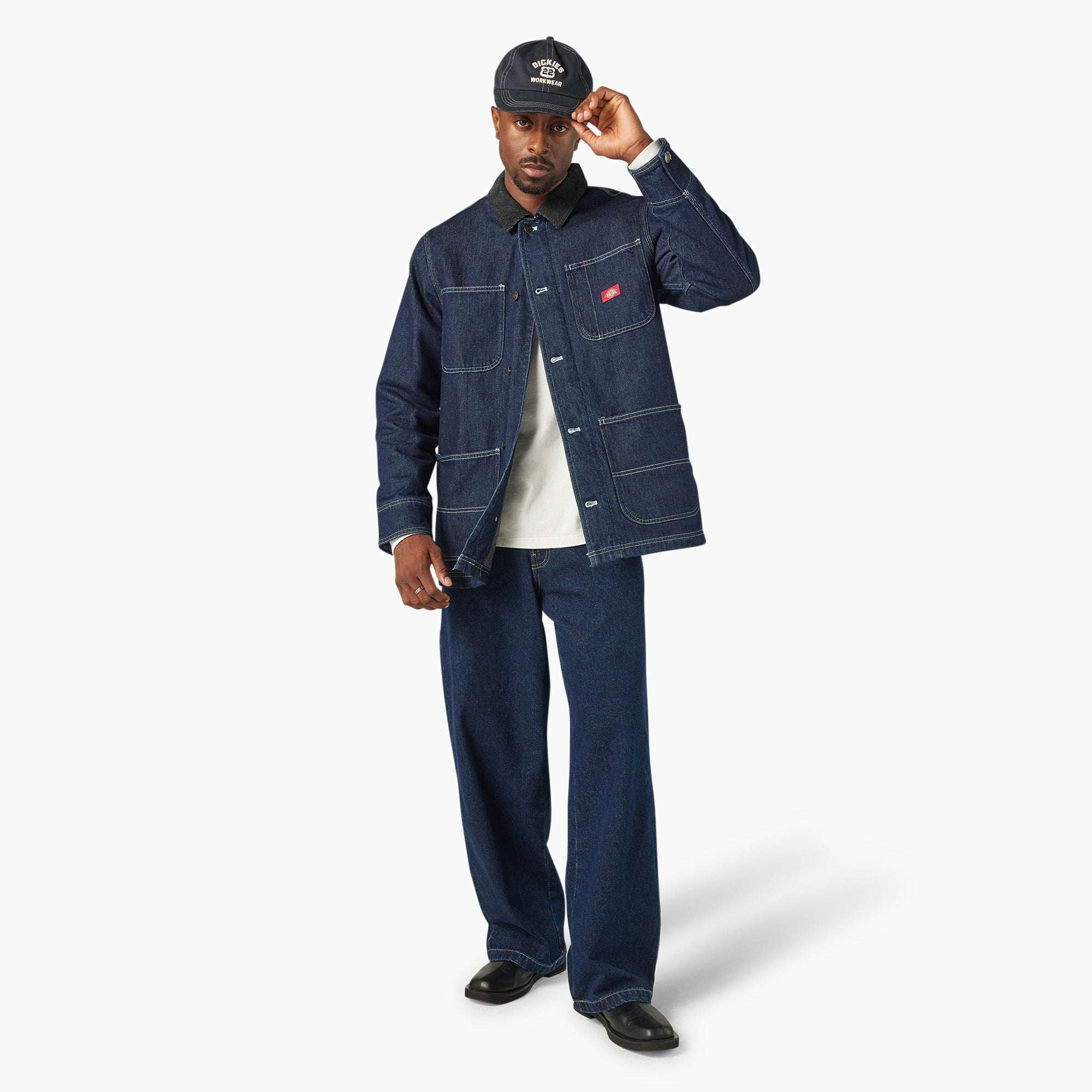 Blanket Lined Denim Chore Coat
