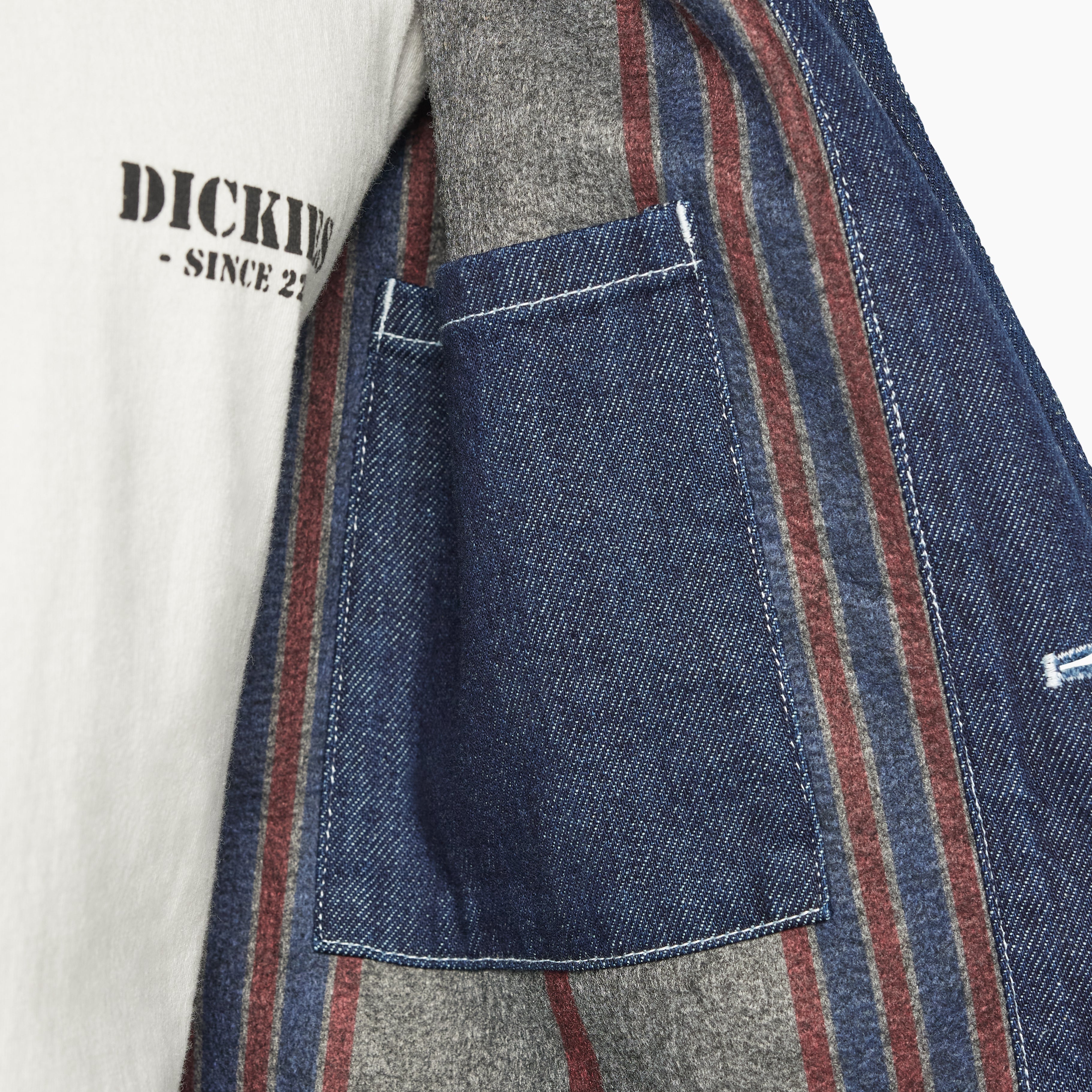 Blanket Lined Denim Chore Coat