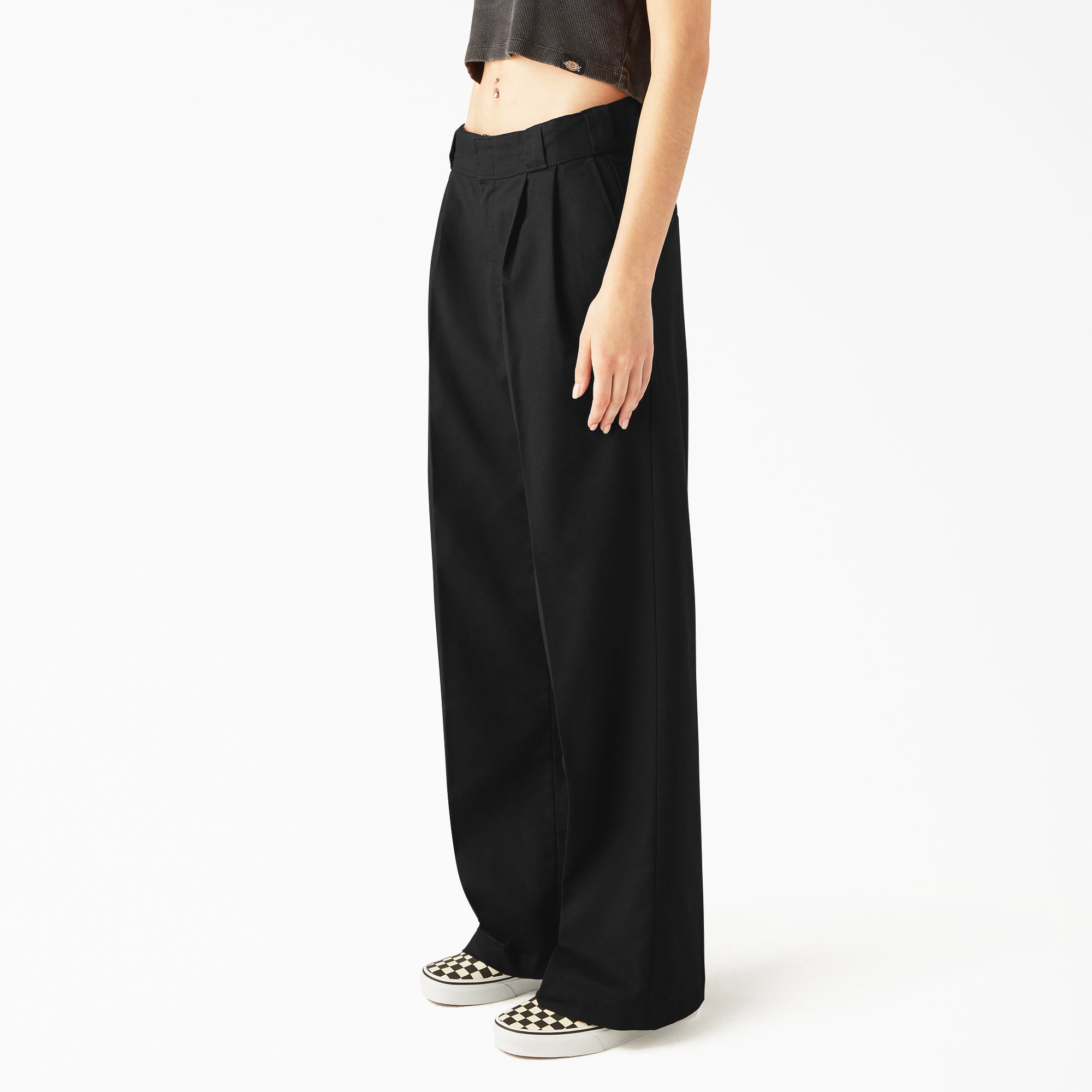 Women's Pleated Work Pants