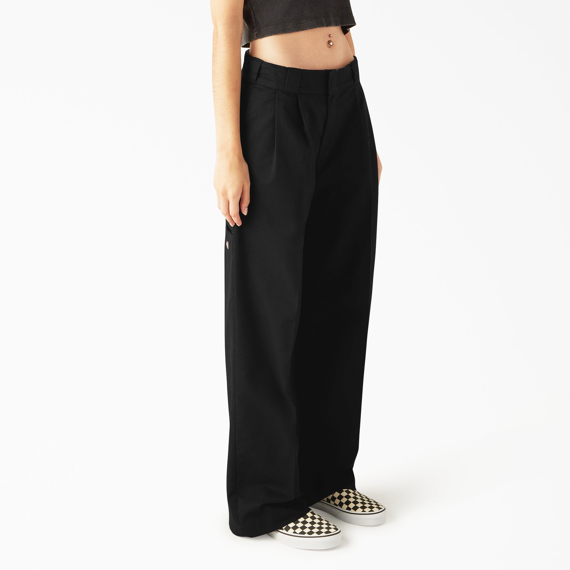 Women's Pleated Work Pants