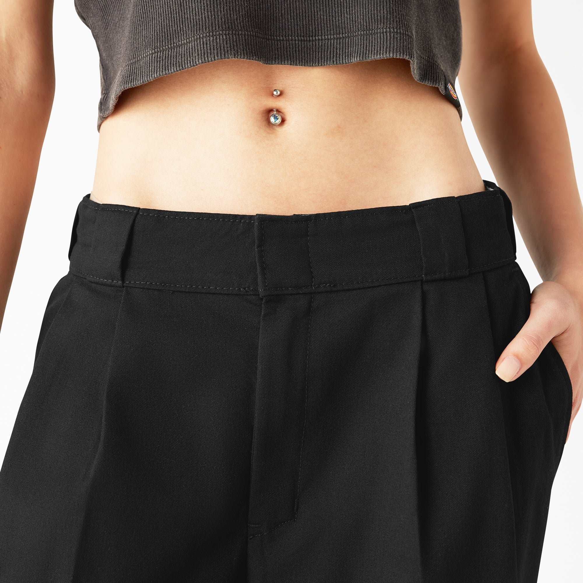 Women's Pleated Work Pants