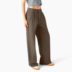 Women's Pleated Work Pants
