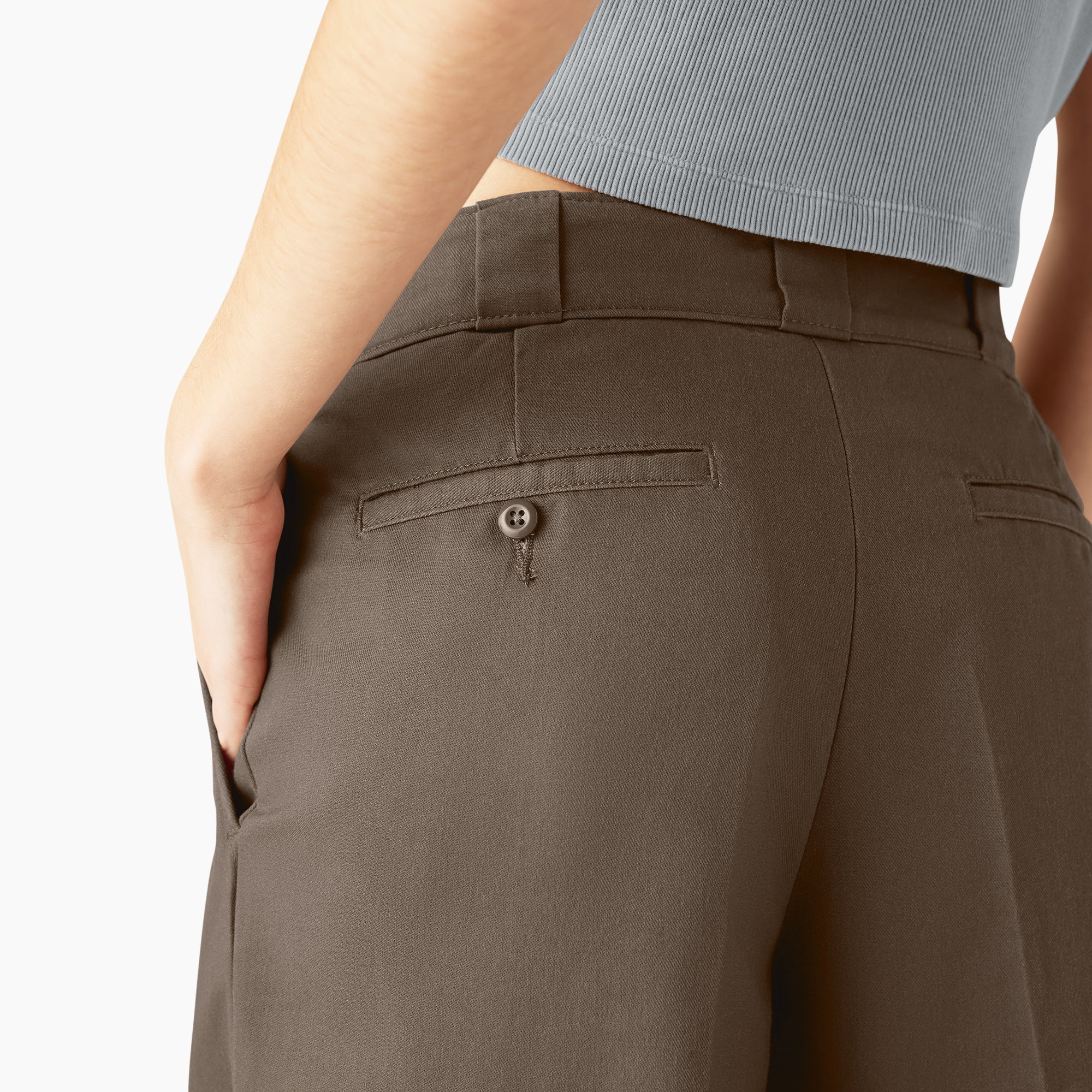 Women's Pleated Work Pants