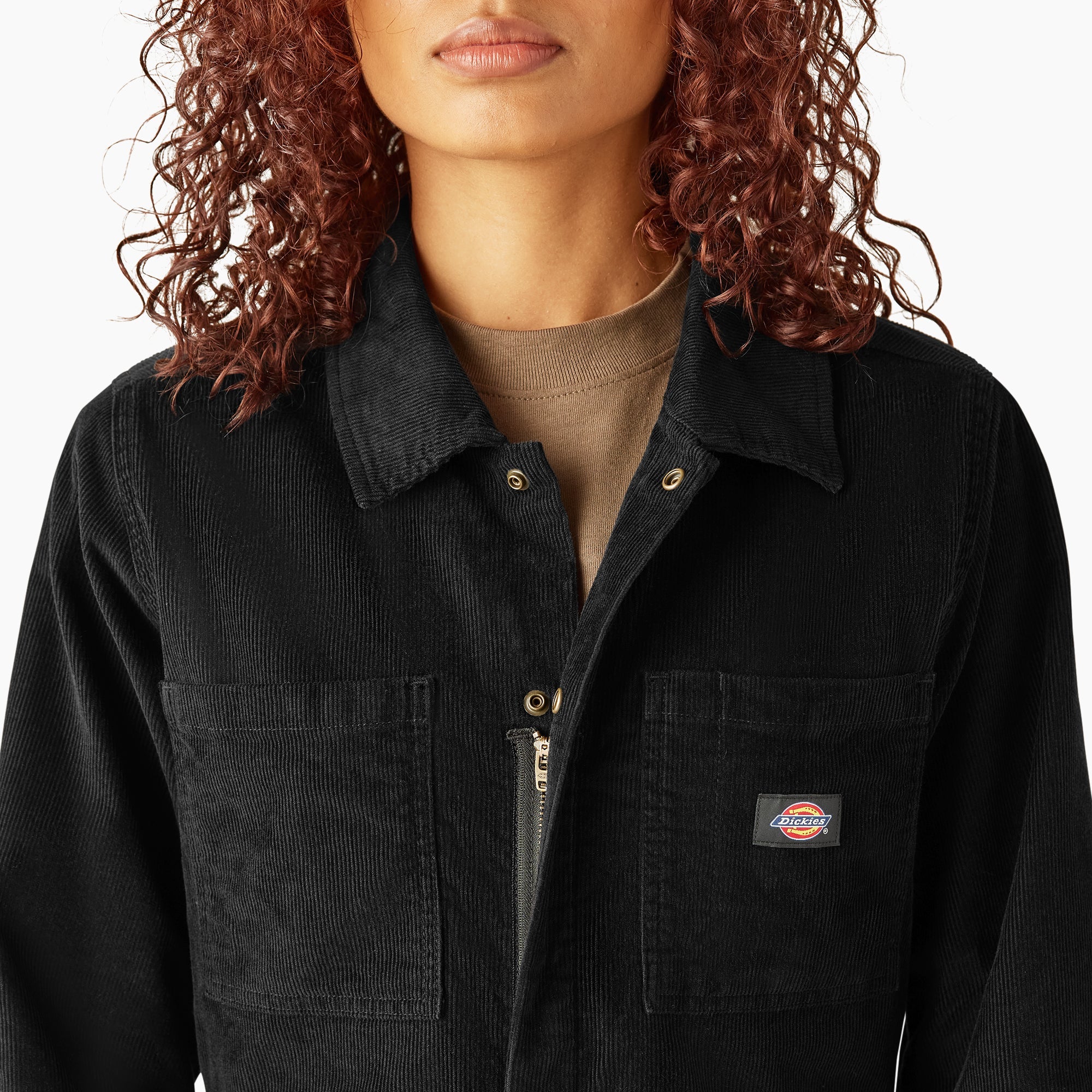 Women's Corduroy Long Sleeve Coveralls