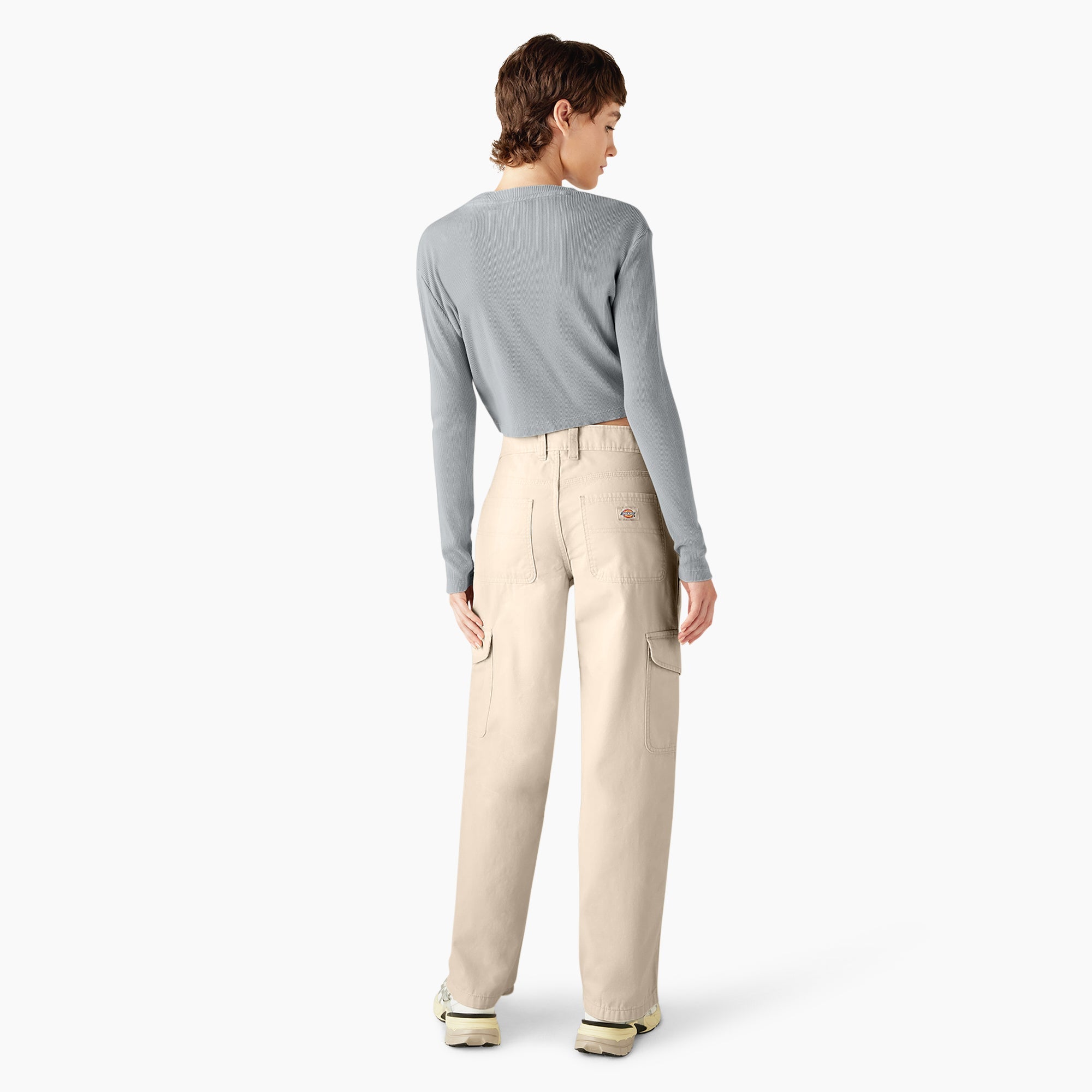 Women's Relaxed Fit Duck Canvas Cargo Pants