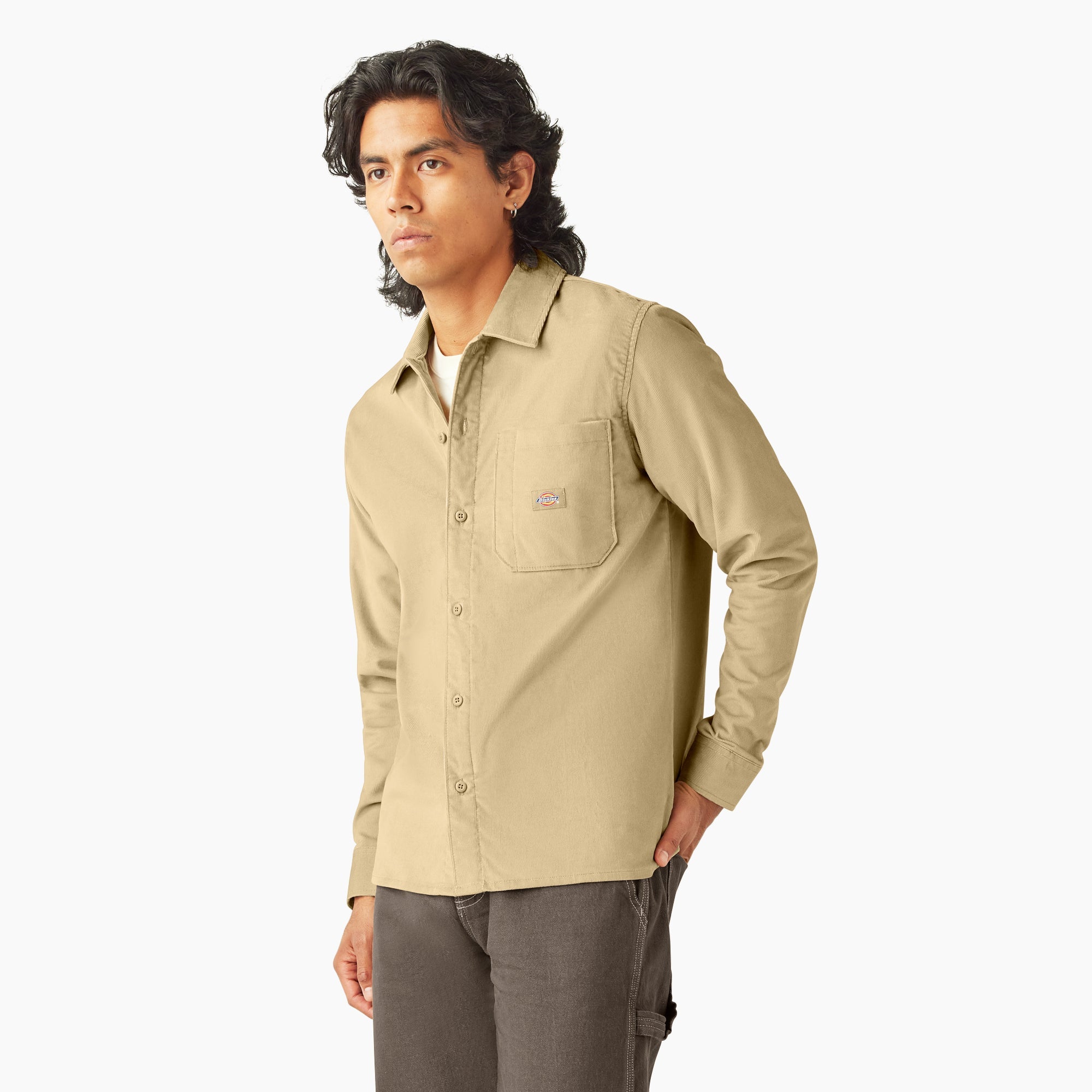 Relaxed Fit Corduroy Shirt