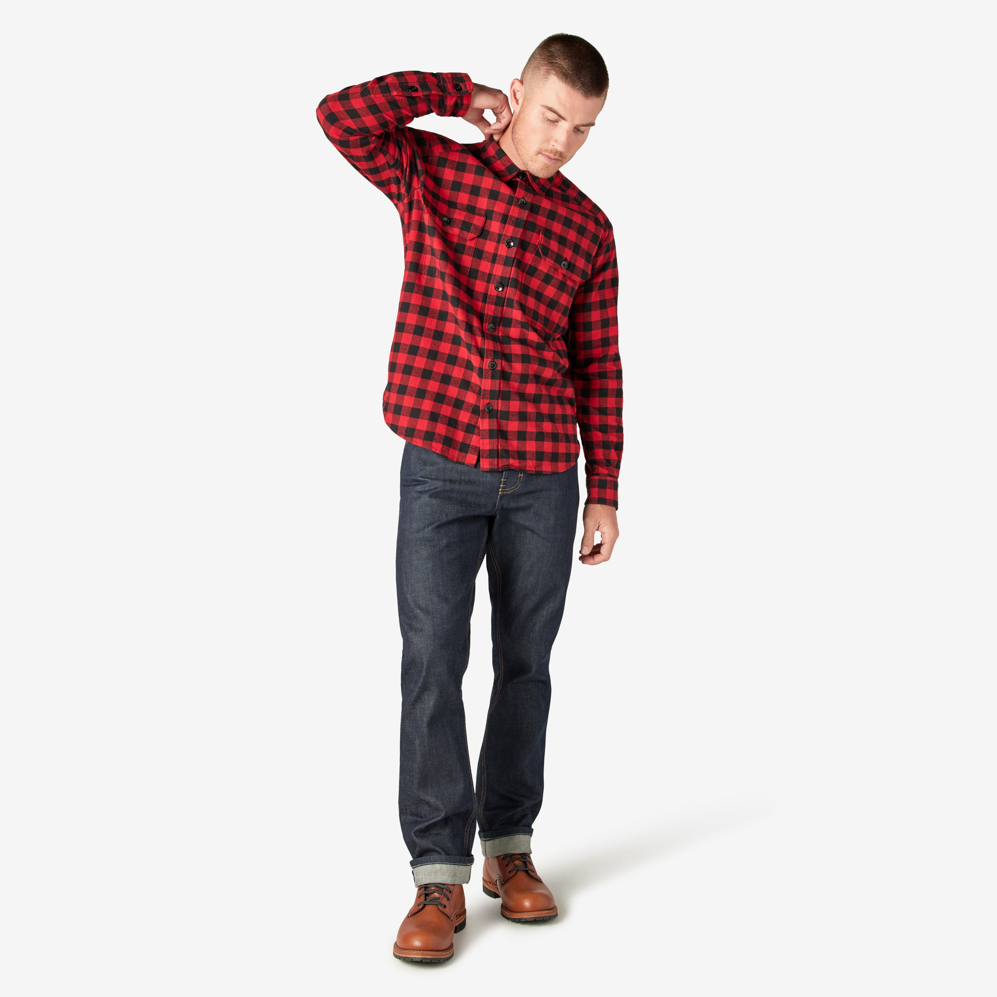 Dickies 1922 Buffalo Check Flannel Shirt