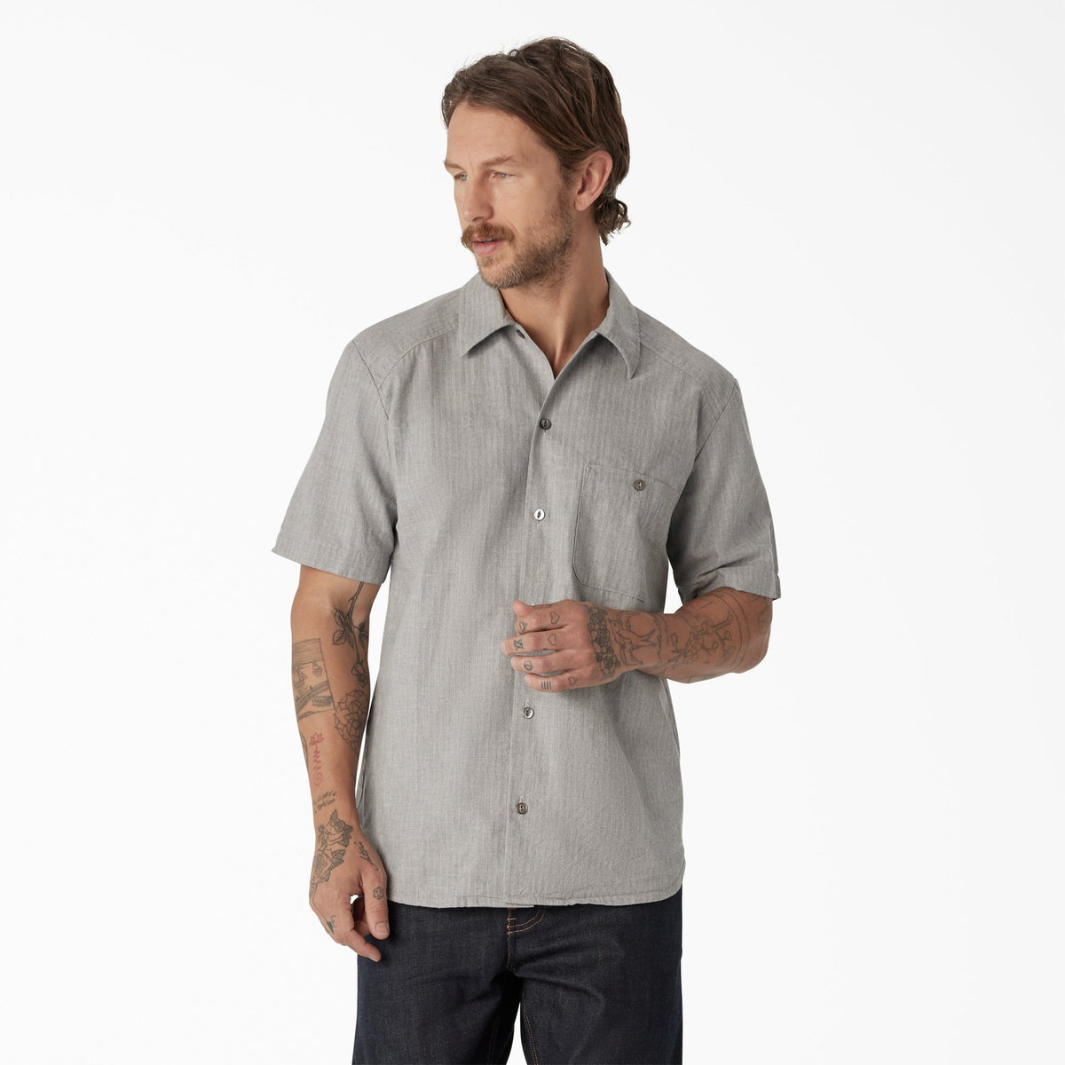 Dickies 1922 Short Sleeve Textured Weave Shirt