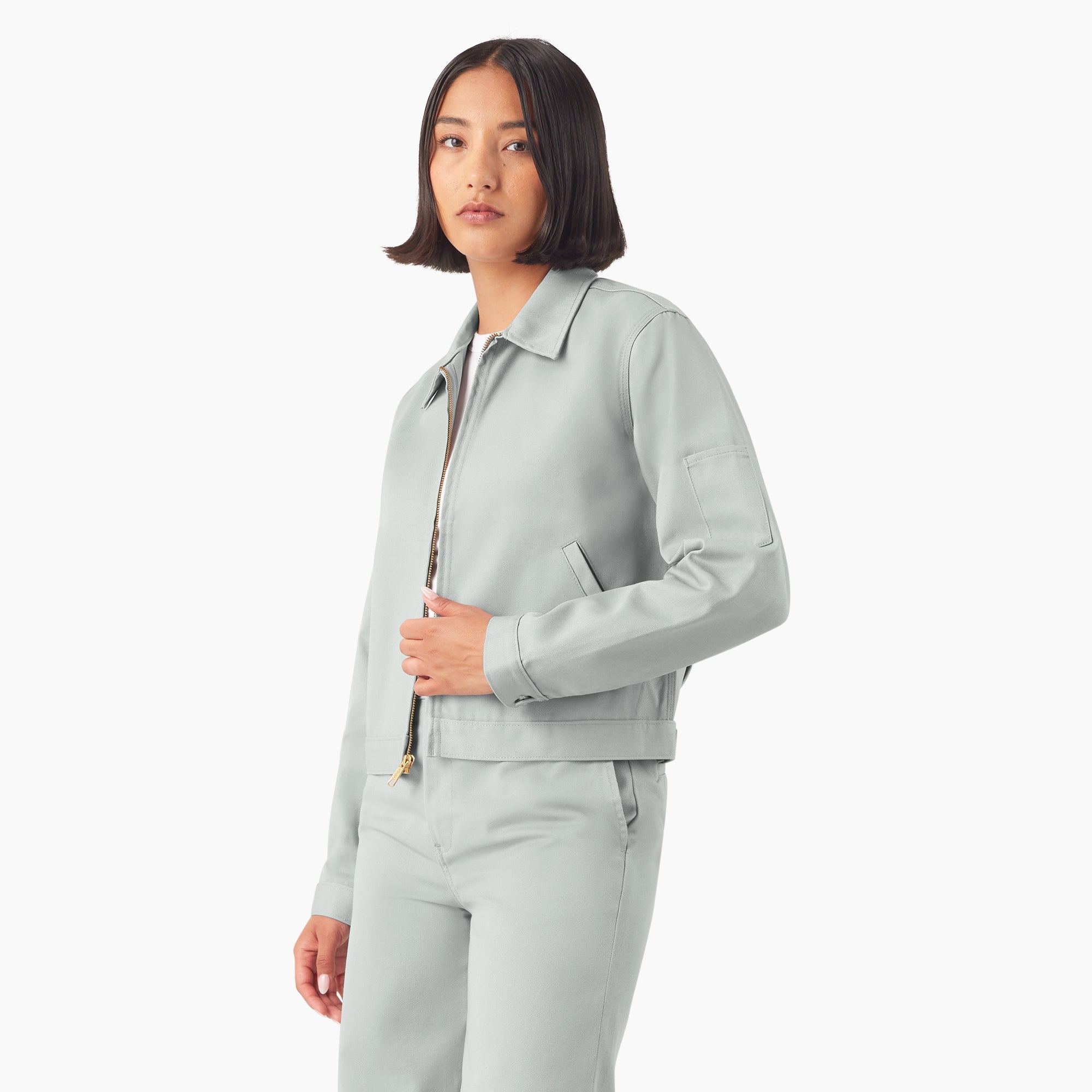 Women's Unlined Cropped Eisenhower Jacket