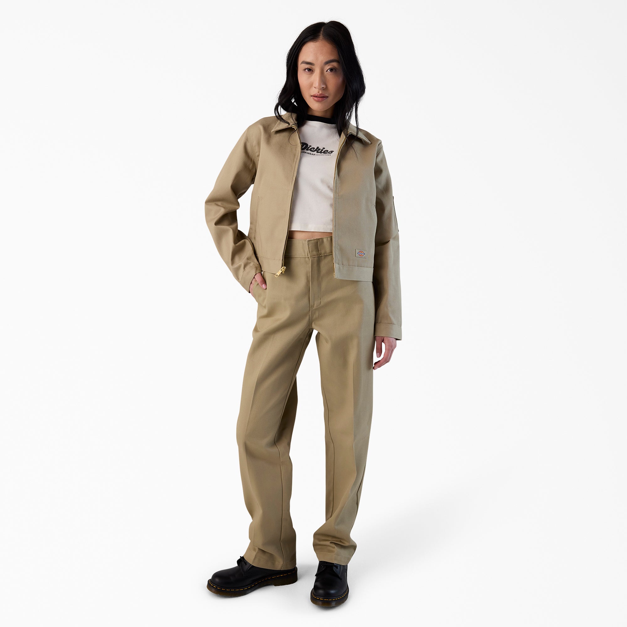 Women's Unlined Cropped Eisenhower Jacket