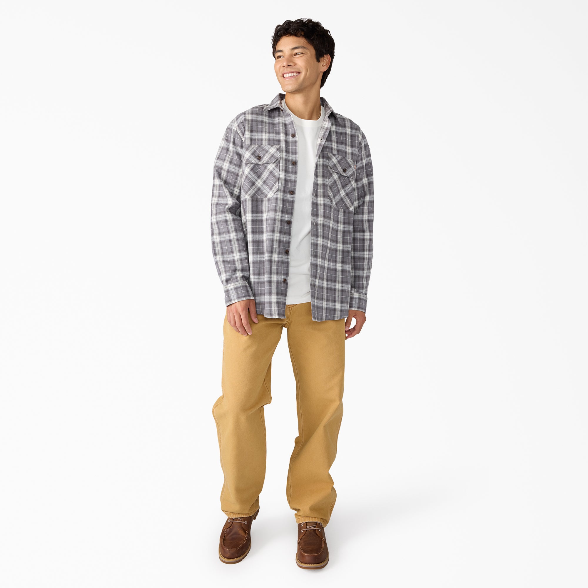 Long Sleeve Flannel Work Shirt
