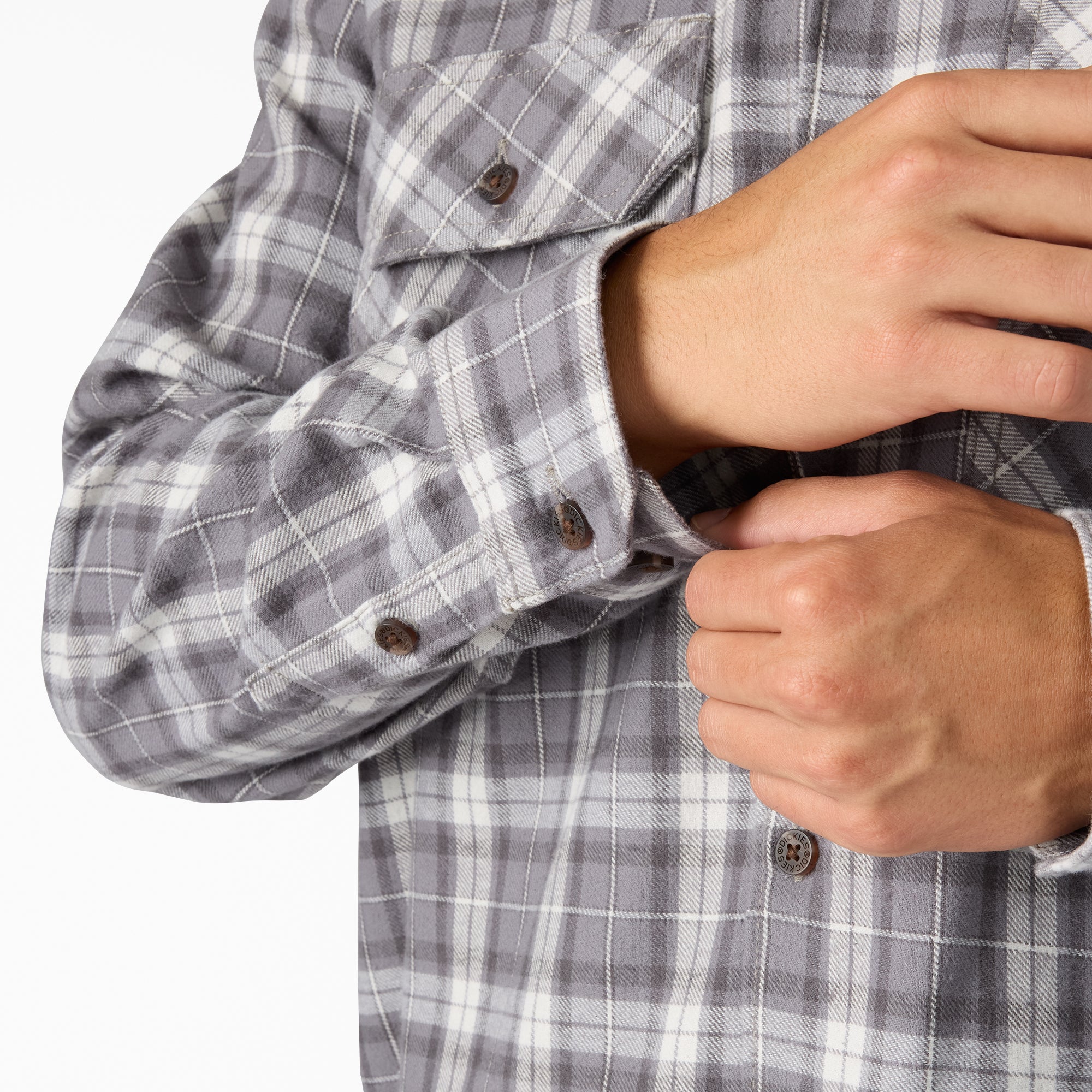 Long Sleeve Flannel Work Shirt