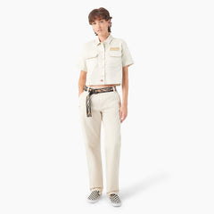 Dickies x Harley-Davidson Women's Eagle Cropped Work Shirt