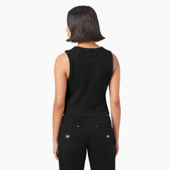 Dickies x Harley-Davidson Women's Racerback Cropped Eagle Tank Top
