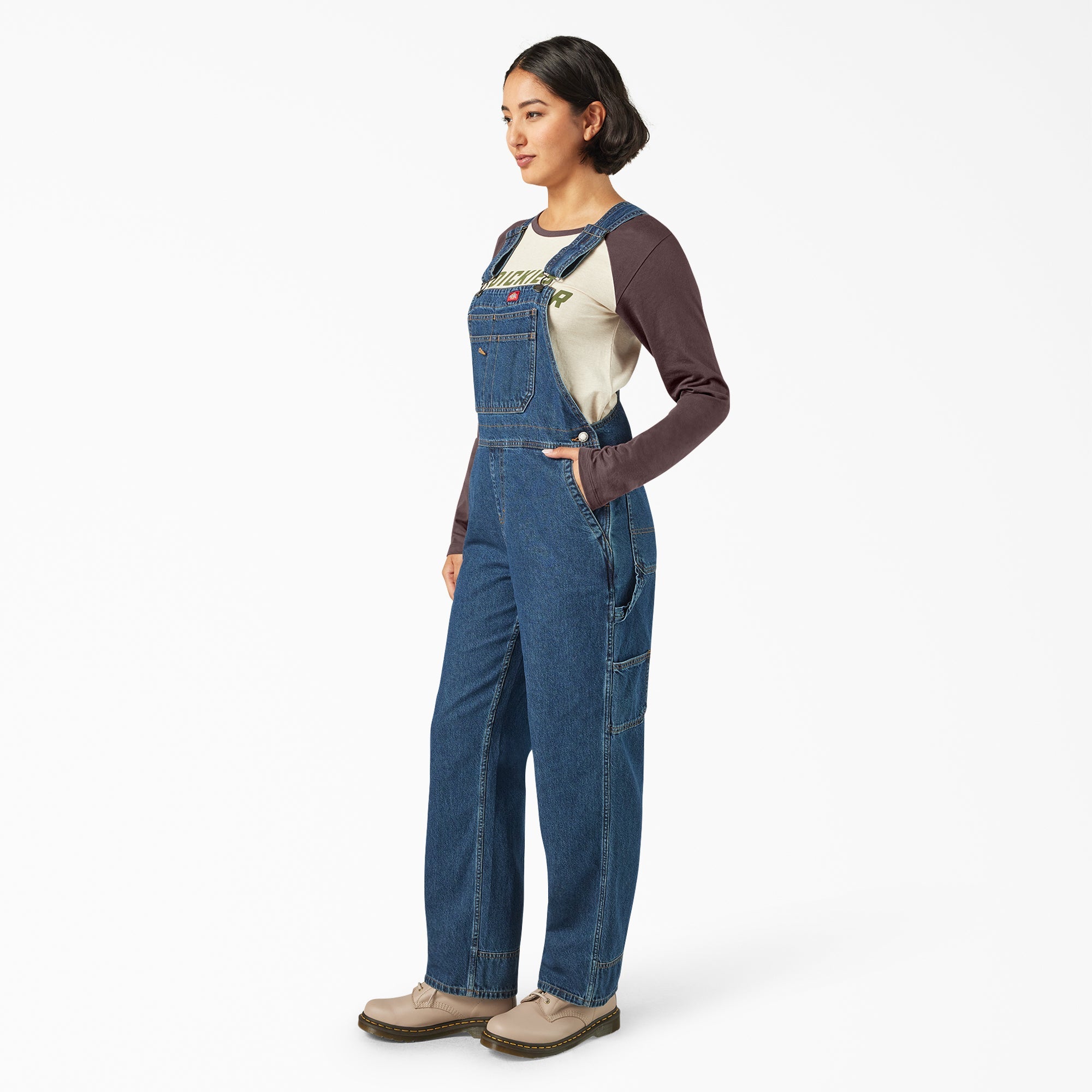 Women's Relaxed Fit Bib Overalls