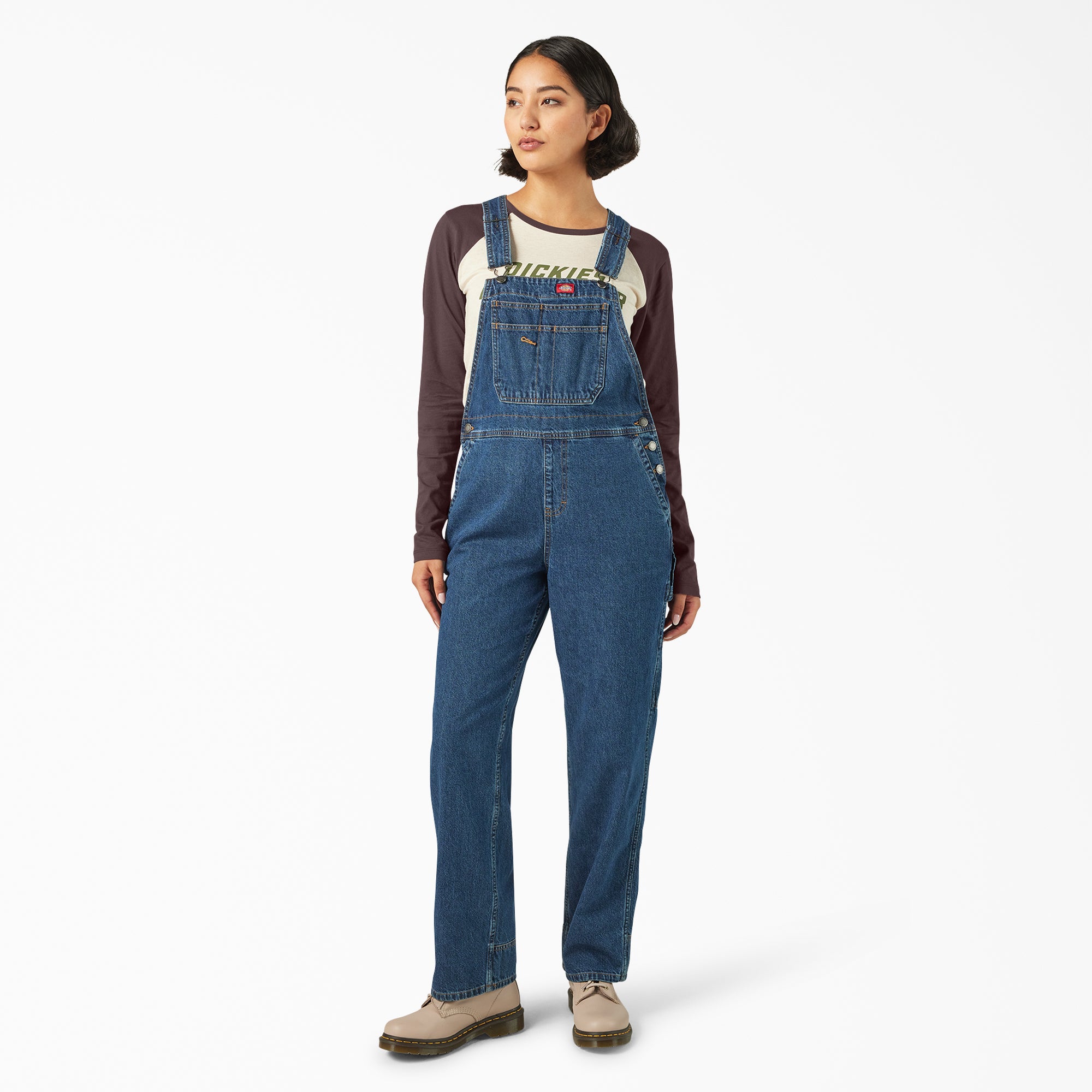 Women's Relaxed Fit Bib Overalls